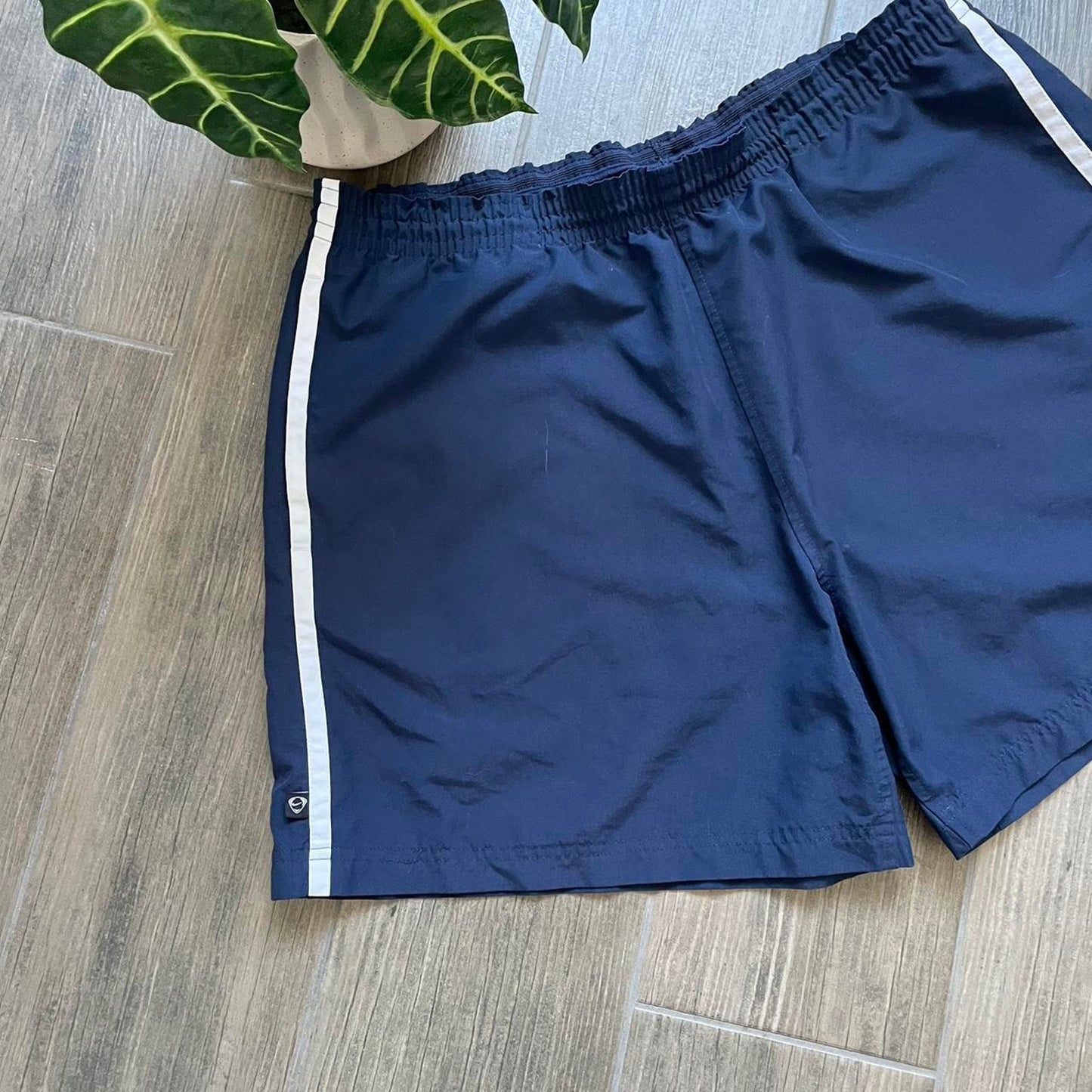 Nike y2k baggy nylon vintage shorts