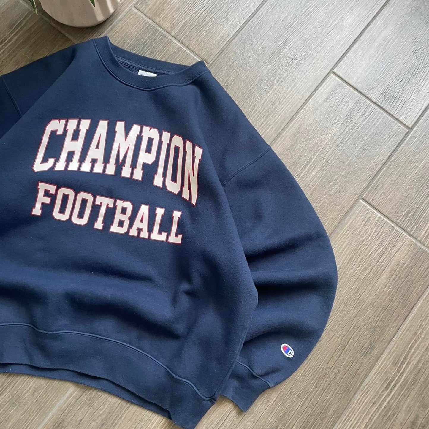 Champion football baggy vintage sweatshirt