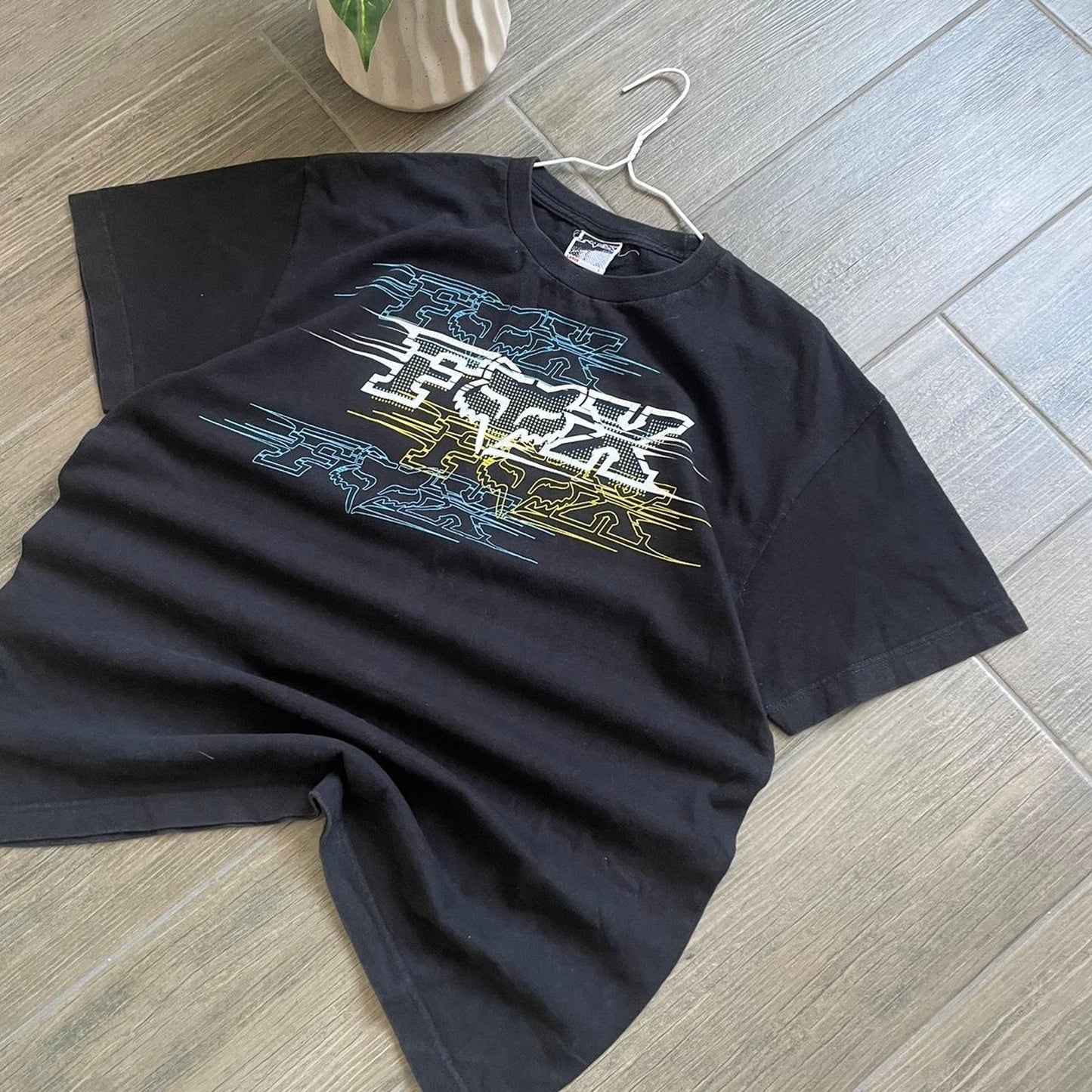 Fox racing y2k black tee