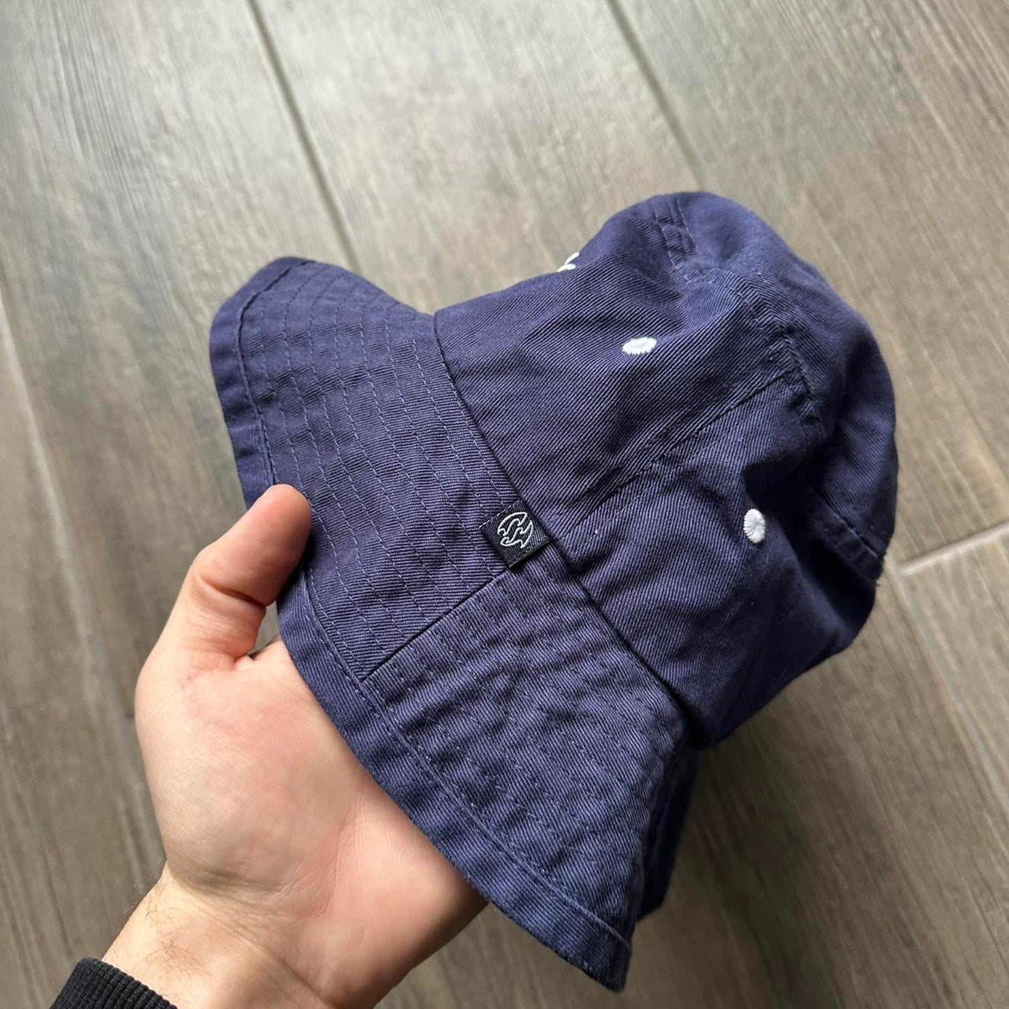 Navy billabong bucket hat