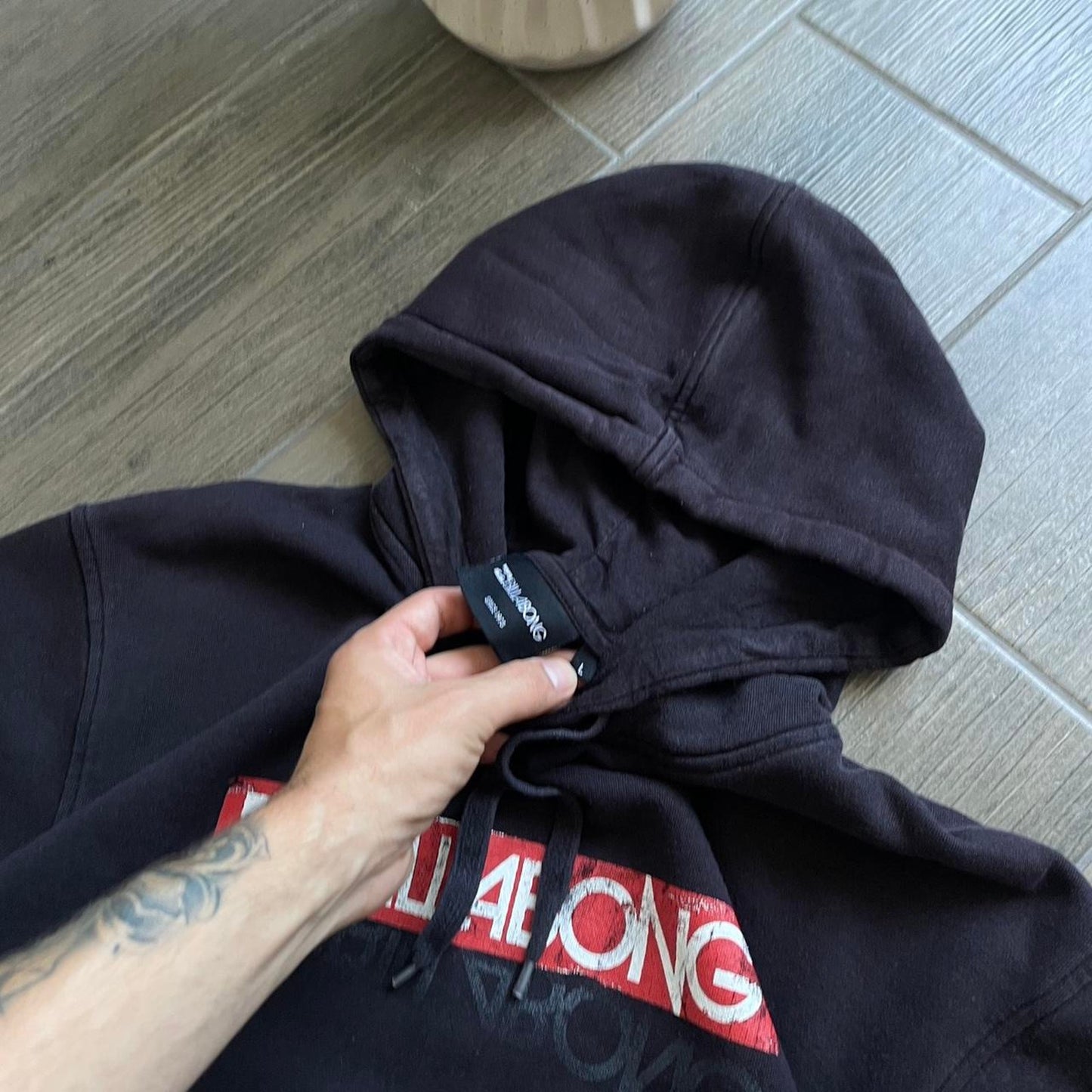 Billabong baggy surf y2k hoodie