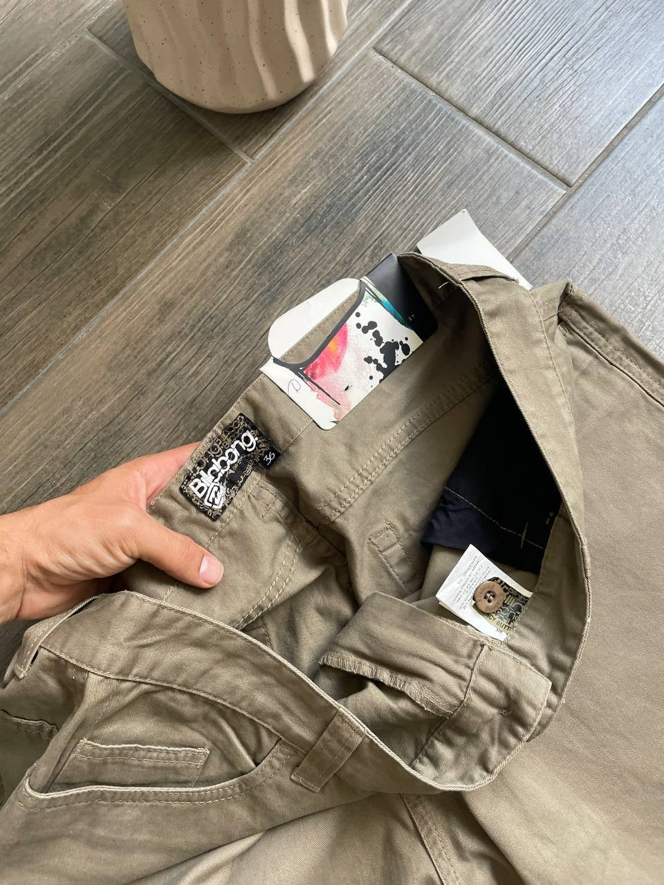 Billabong y2k brown shorts