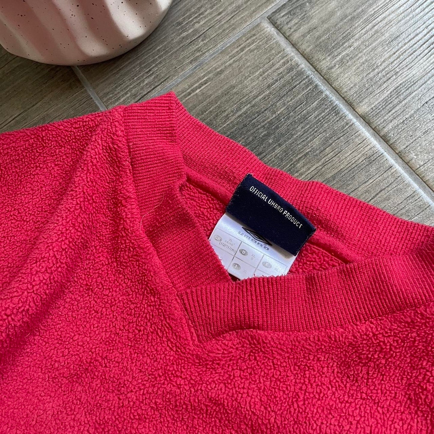 Umbro fleece baggy boxy fit sweatshirt