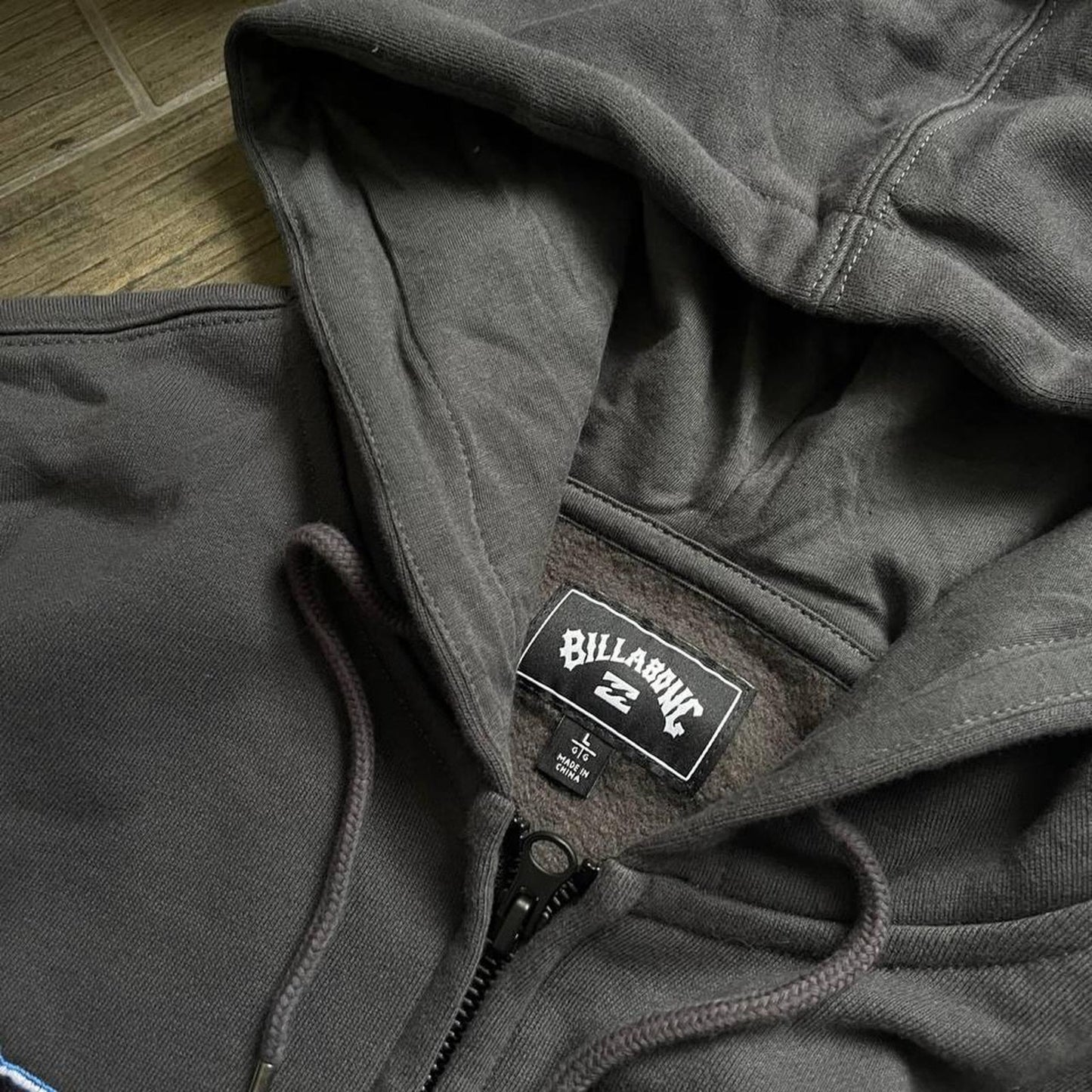 Billabong y2k zip surf hoodie