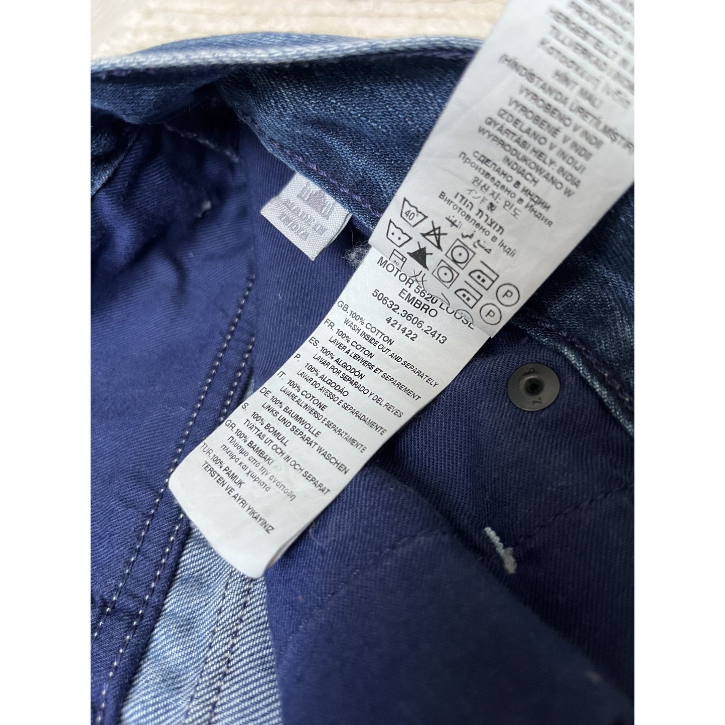 G-Star Raw 5620 Loose Fit Embro 3D Jeans Denim