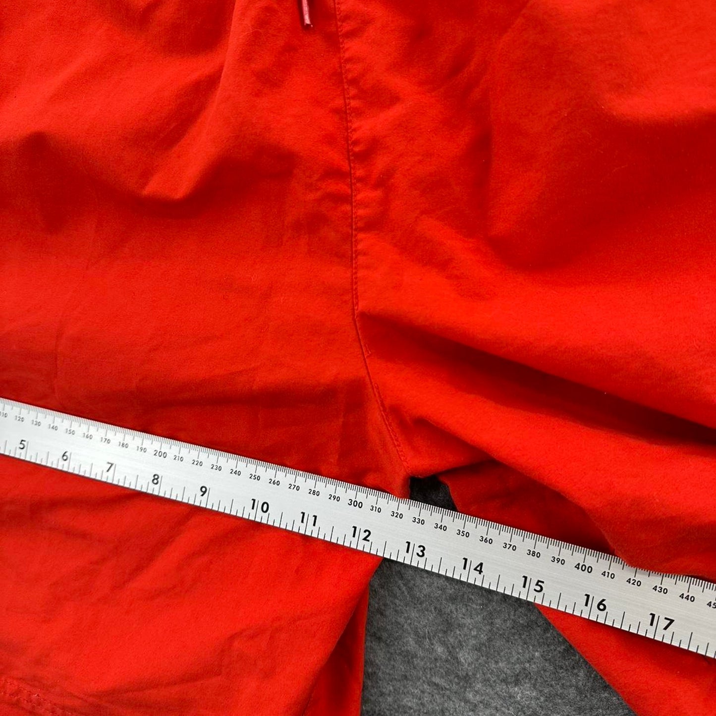 Umbro red swim shorts with