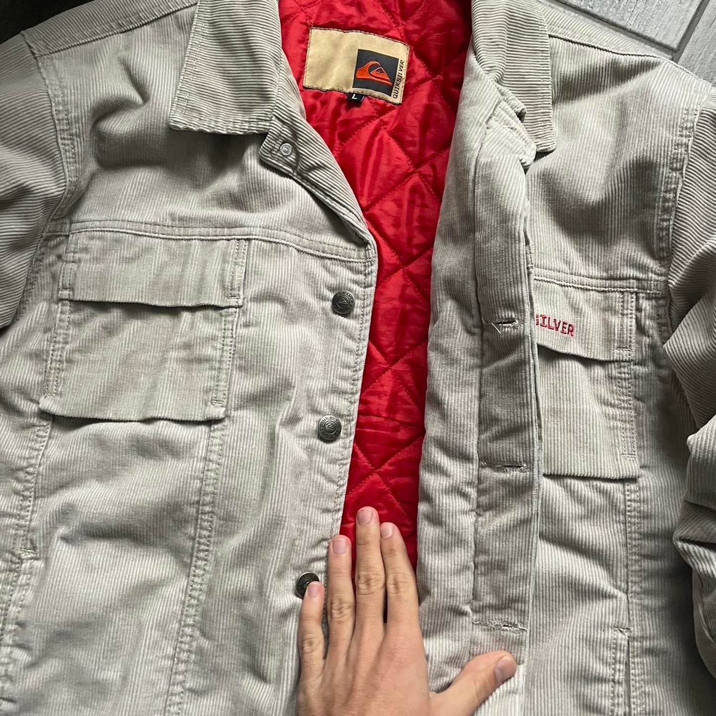 Quiksilver bomber japanese style jacket