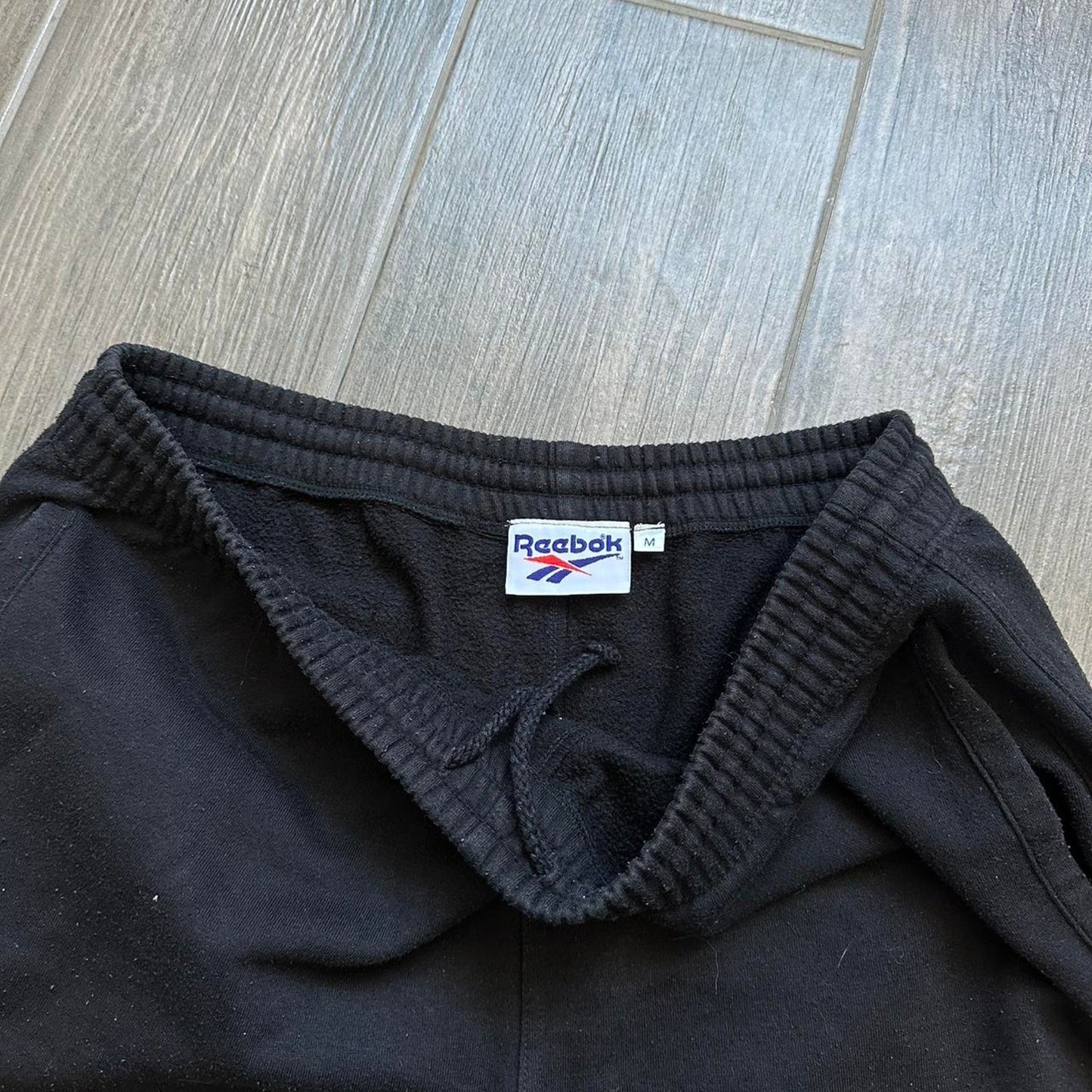 Reebok black sweat shorts