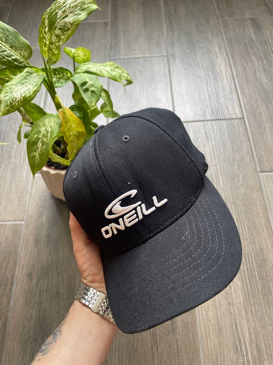 Oneill black y2k surf cap hat