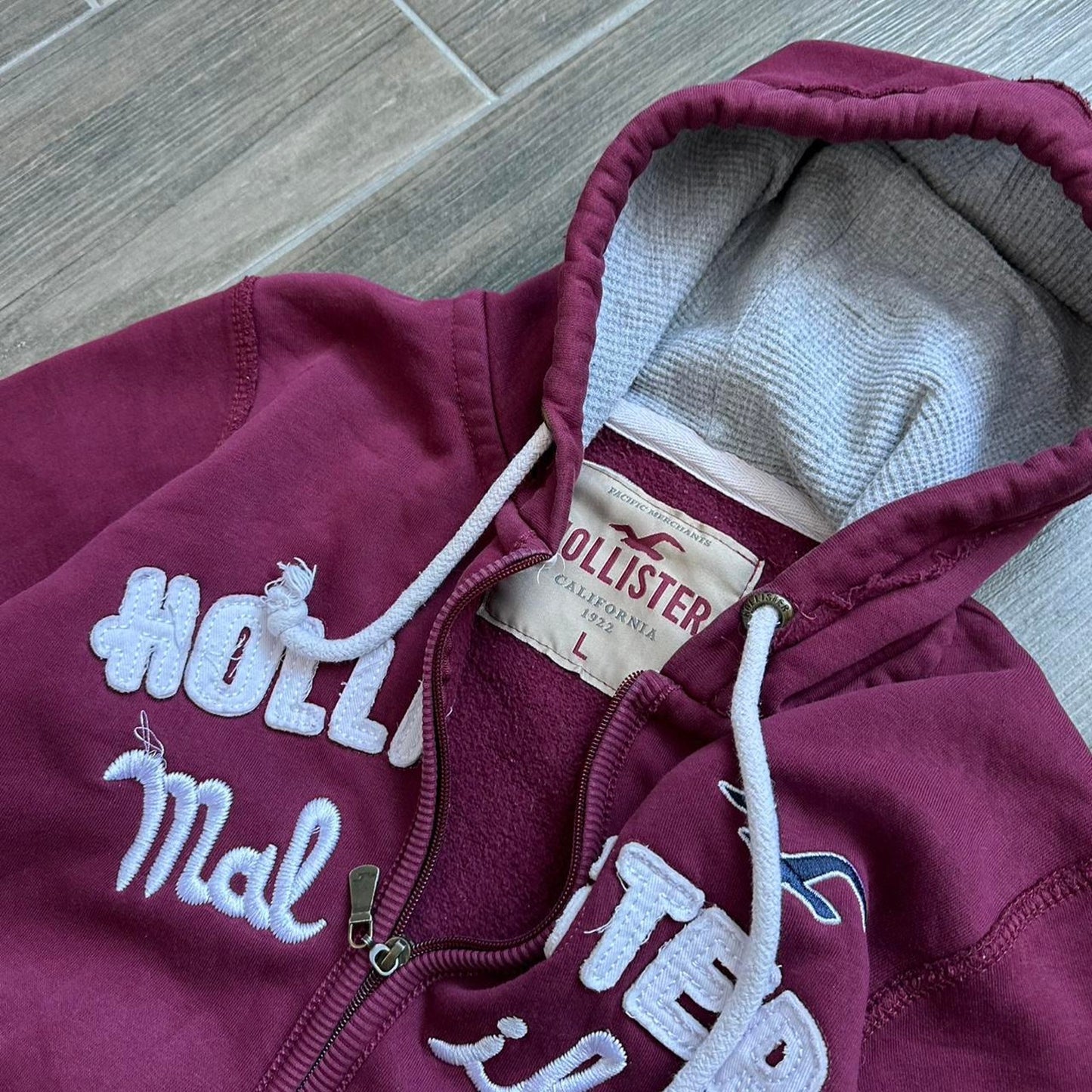 Y2k wmns hollister baggy hoodie