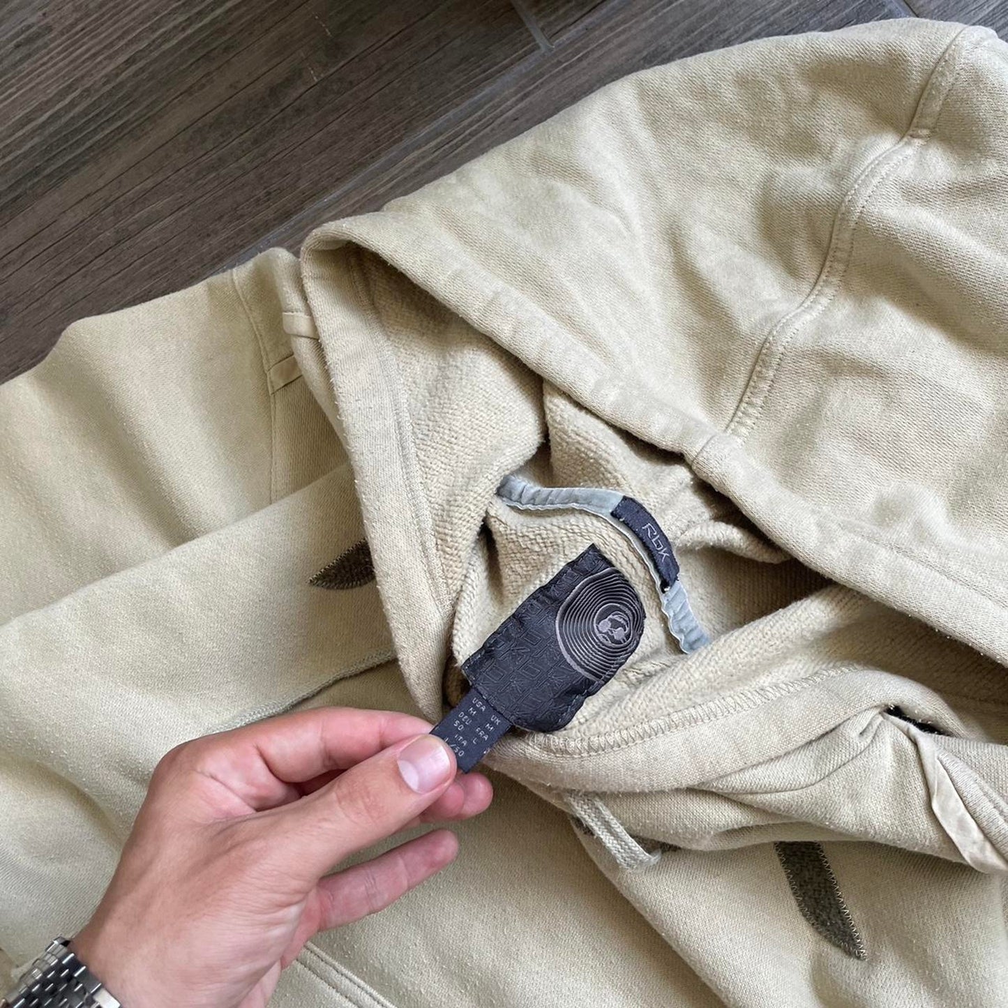 Reebok boxy y2k baggy hoodie