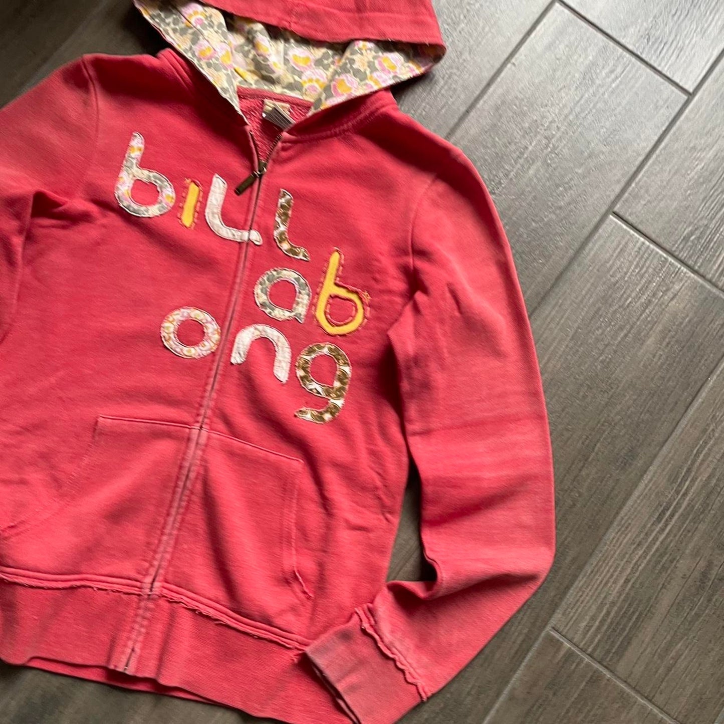 Billabong women Japanese fade y2k vintage hoodie