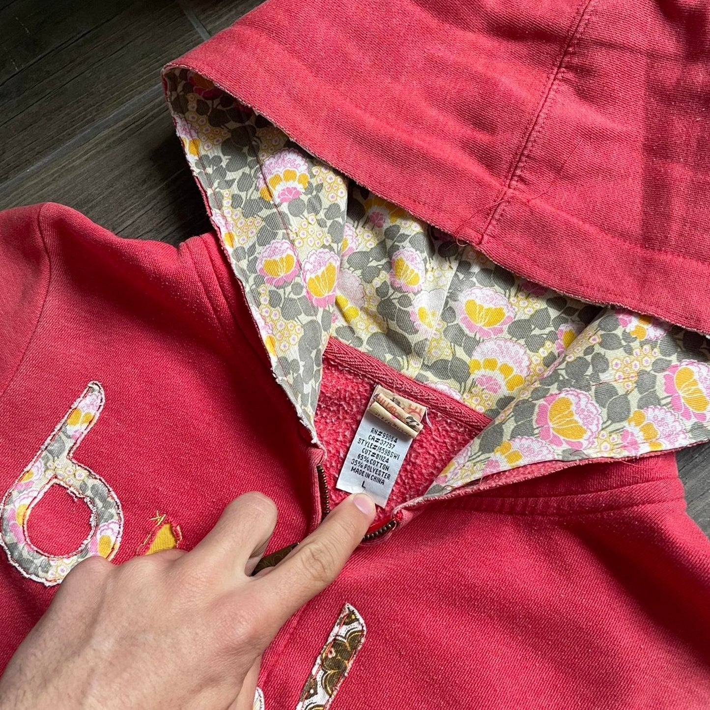 Billabong women Japanese fade y2k vintage hoodie