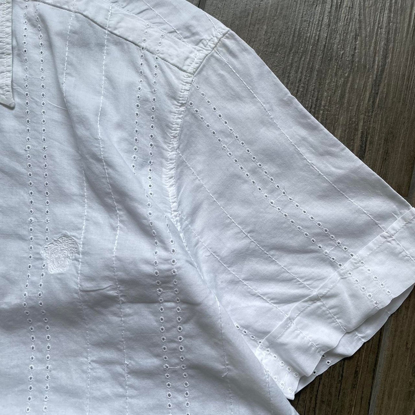 Versace medusa vintage baggy luxury shirt