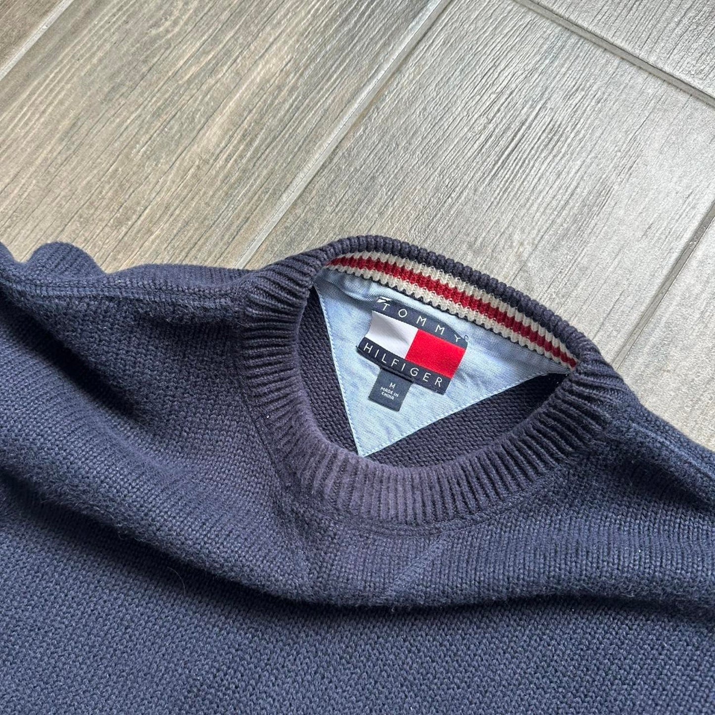 Tommy hilfiger navy blue sweater