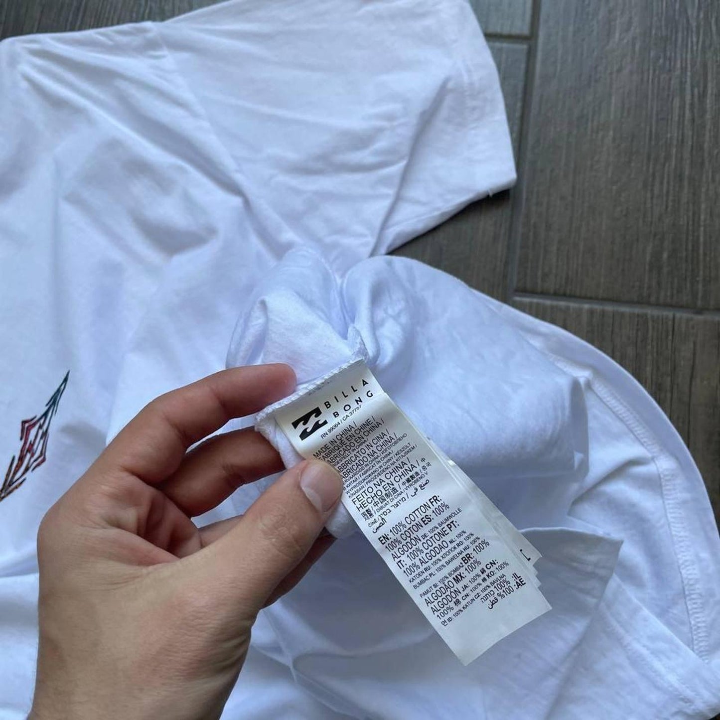 Billabong y2k baggy summer tee