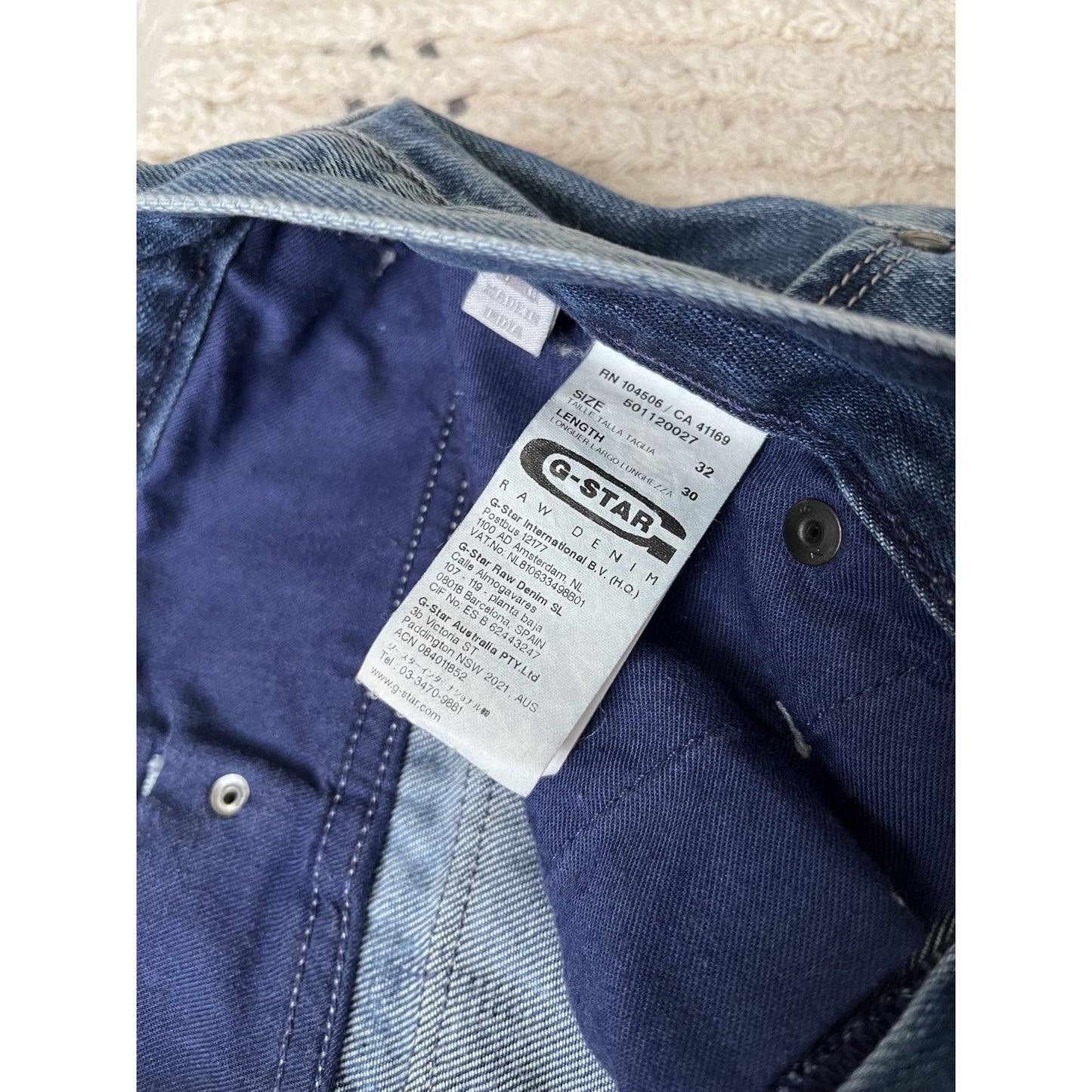 G-Star Raw 5620 Loose Fit Embro 3D Jeans Denim