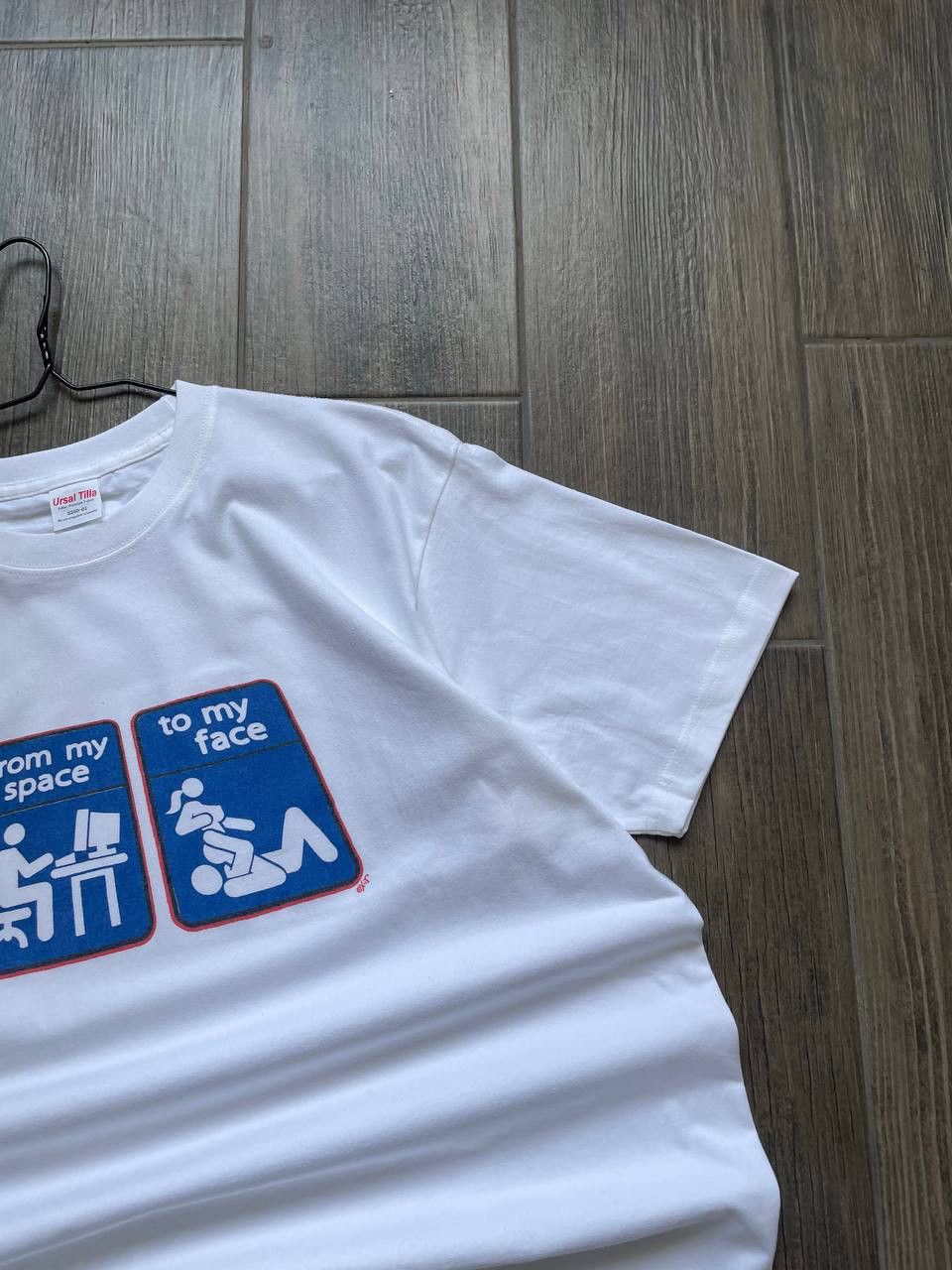 From Space to Face y2k baggy fun t-shirt