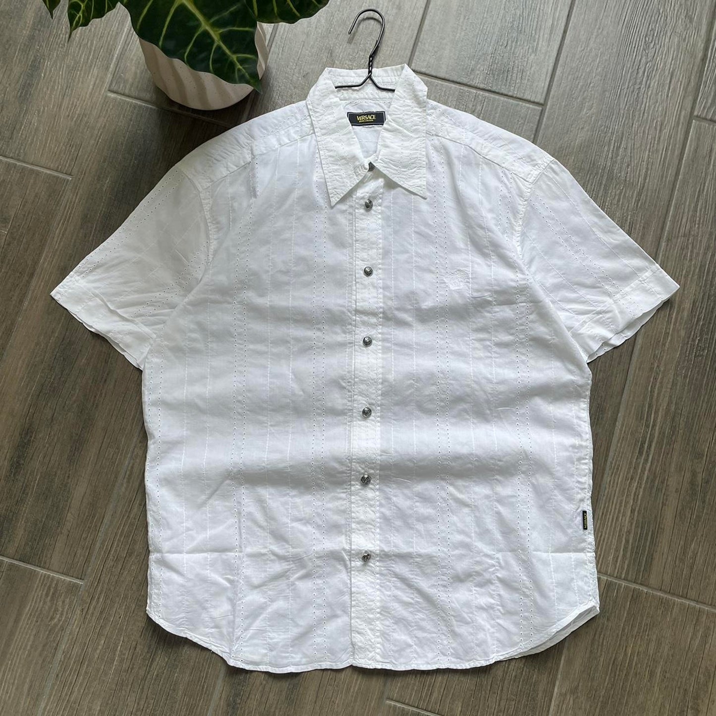 Versace medusa vintage baggy luxury shirt