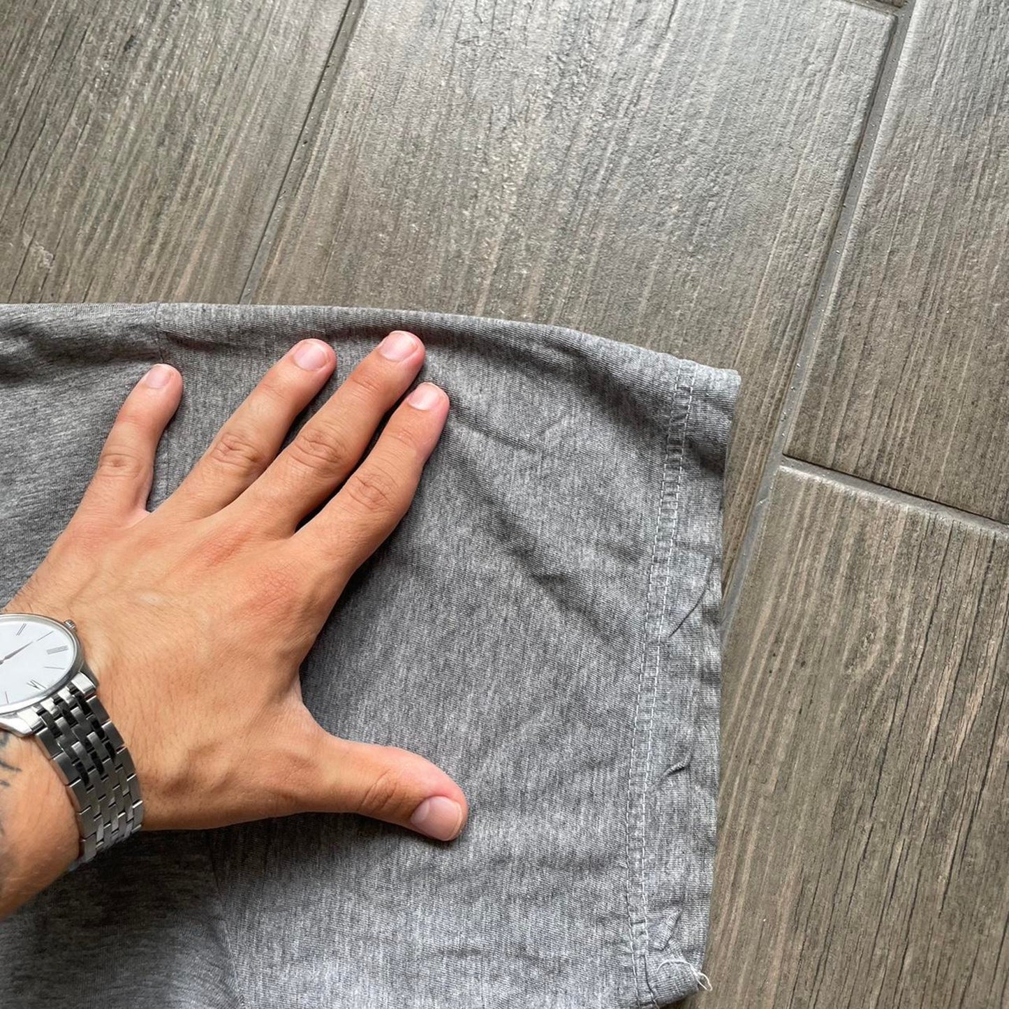 Nike grey y2k baggy vintage tee