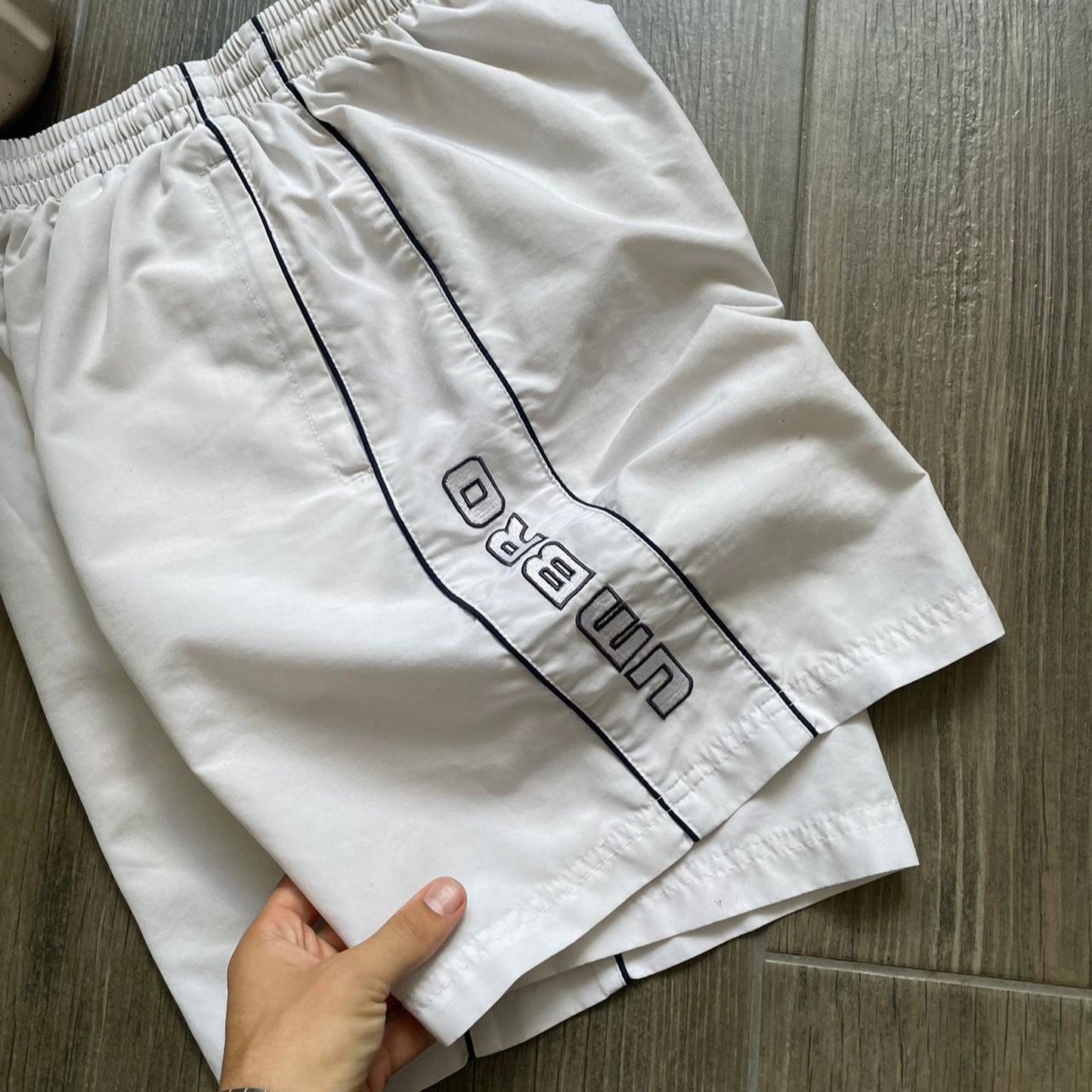 Umbro big logo nylon summer shorts