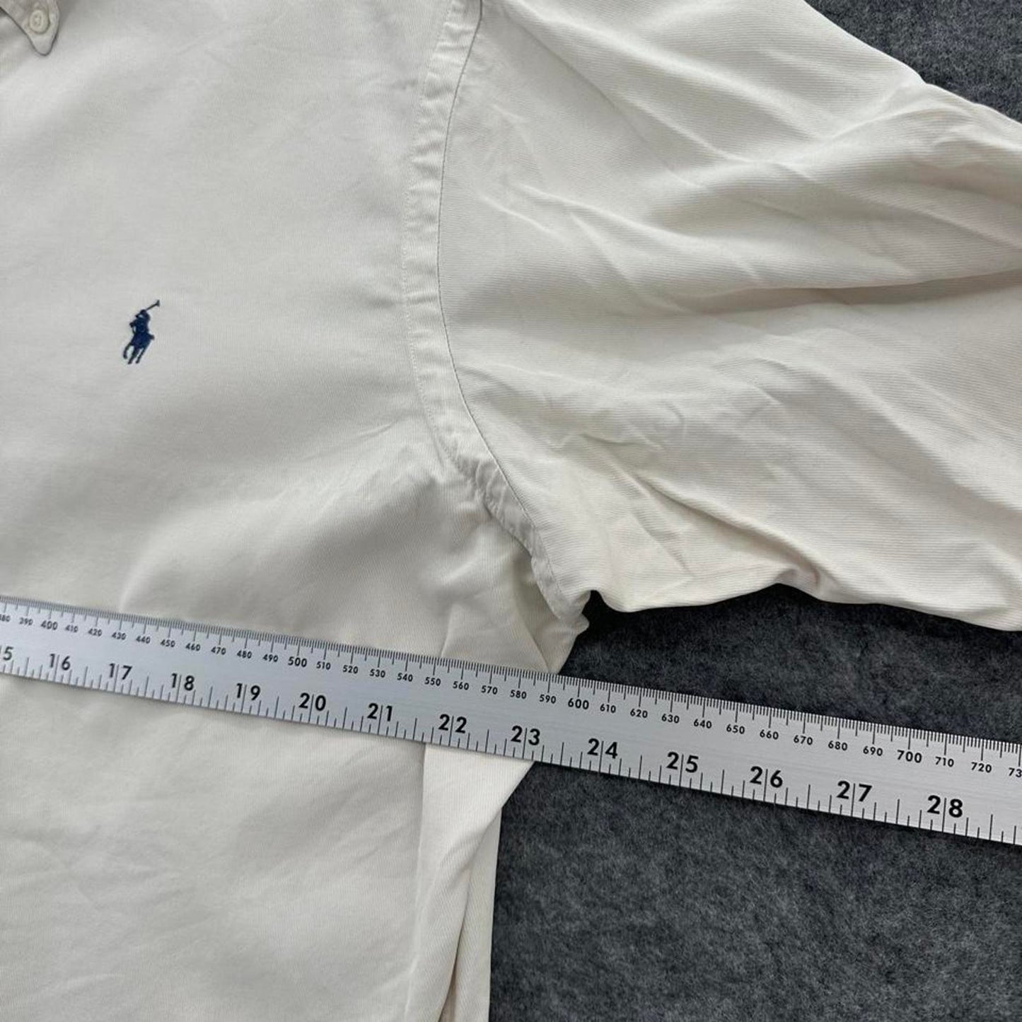 Ralph lauren white button up