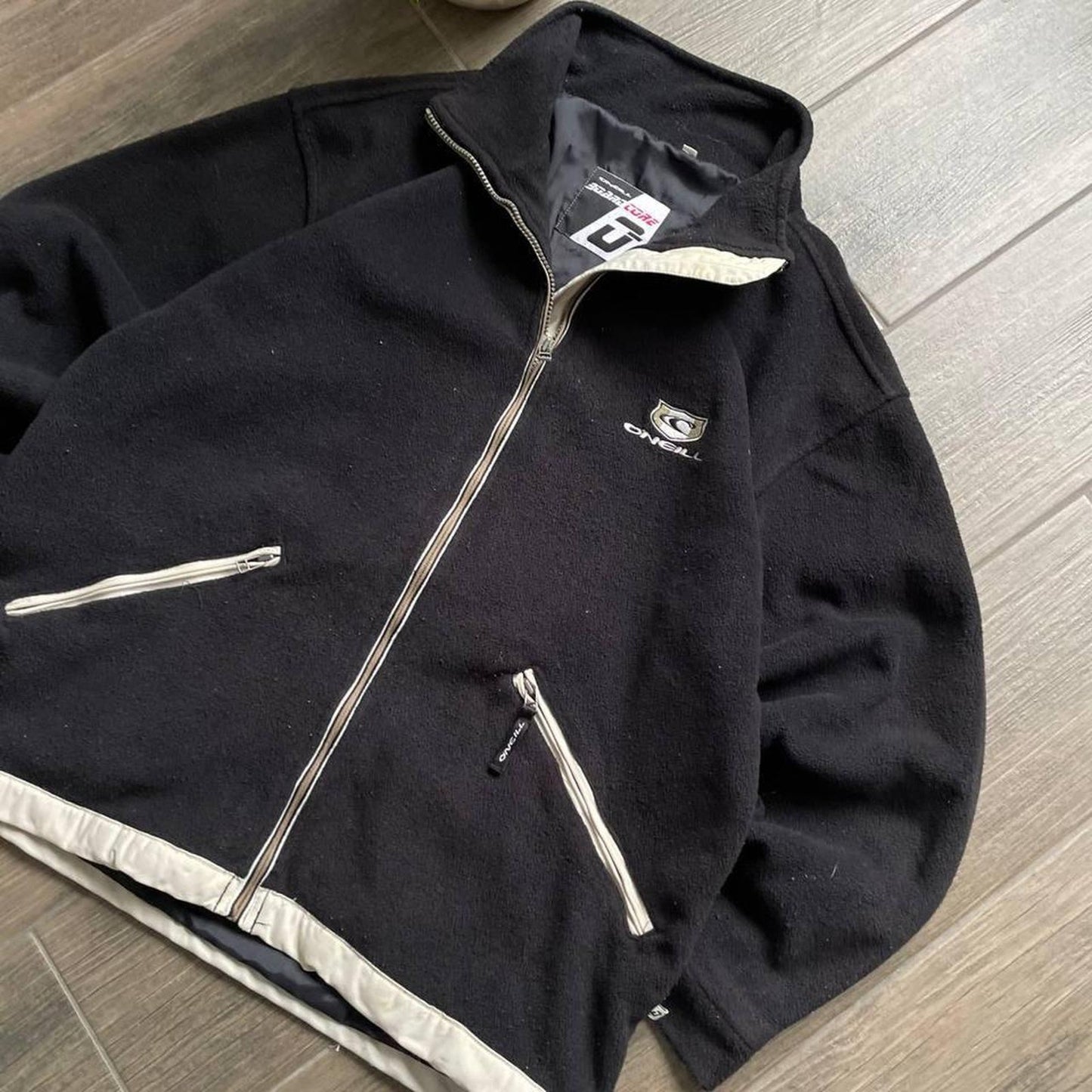 Oneill fleece y2k baggy surf jumper