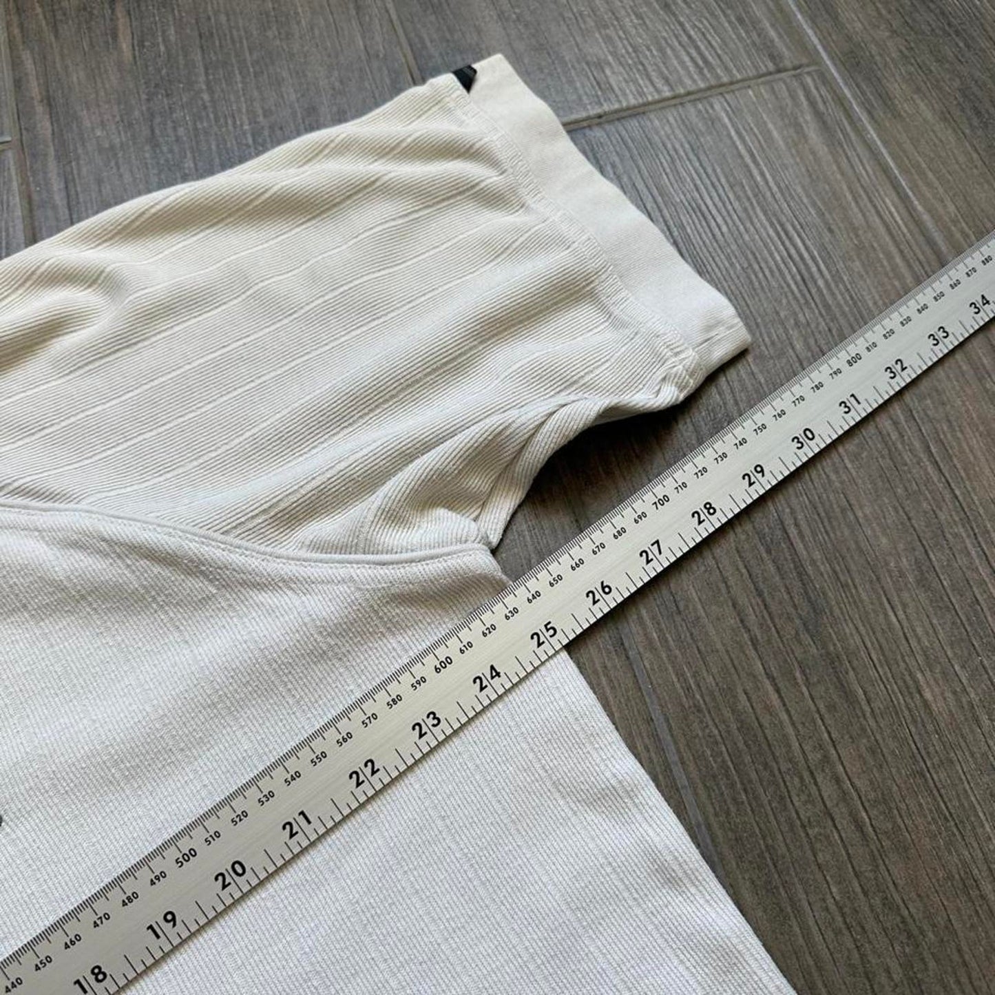 Adidas white cropped tee