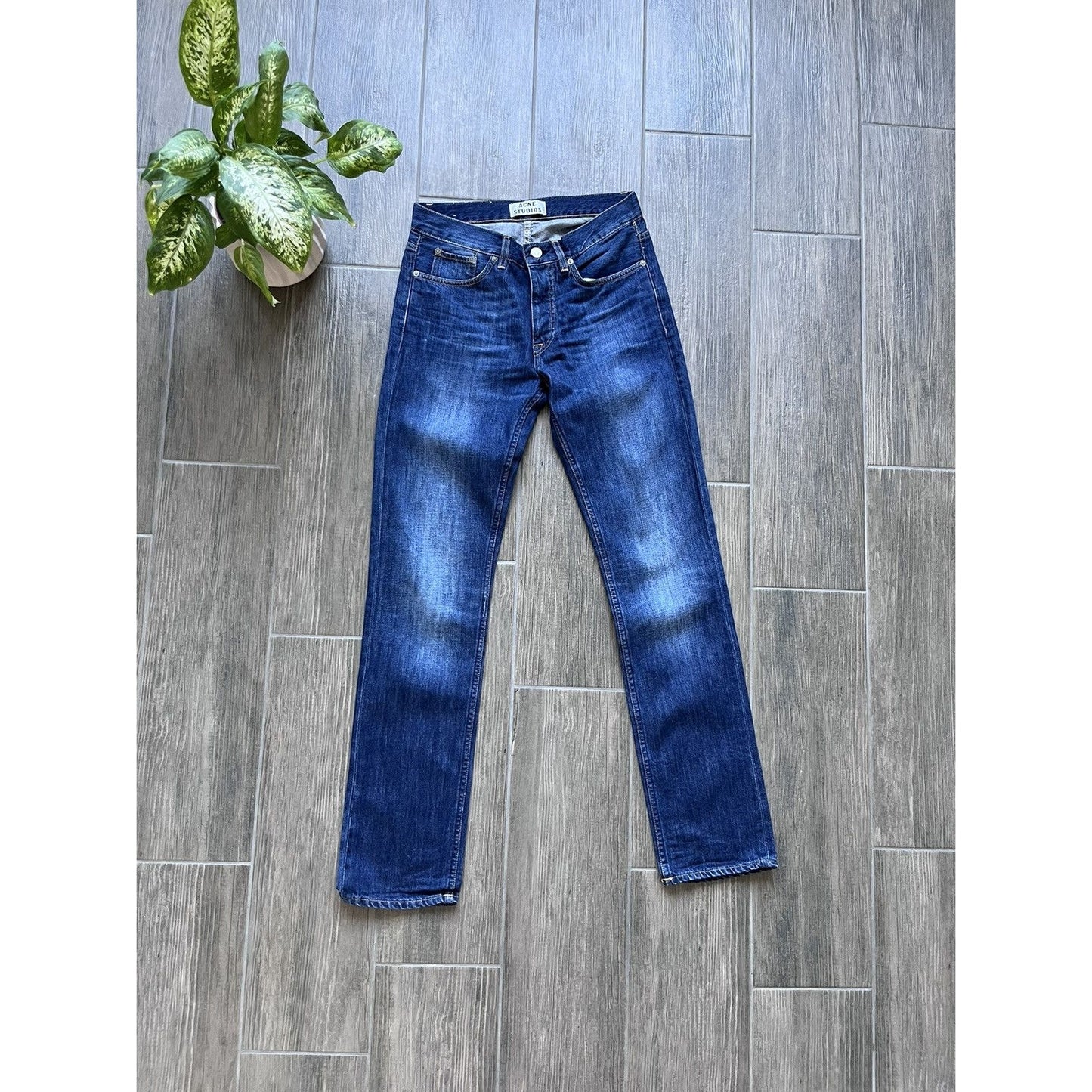 Acne Studios Rok Verakai Blue Jeans Denim