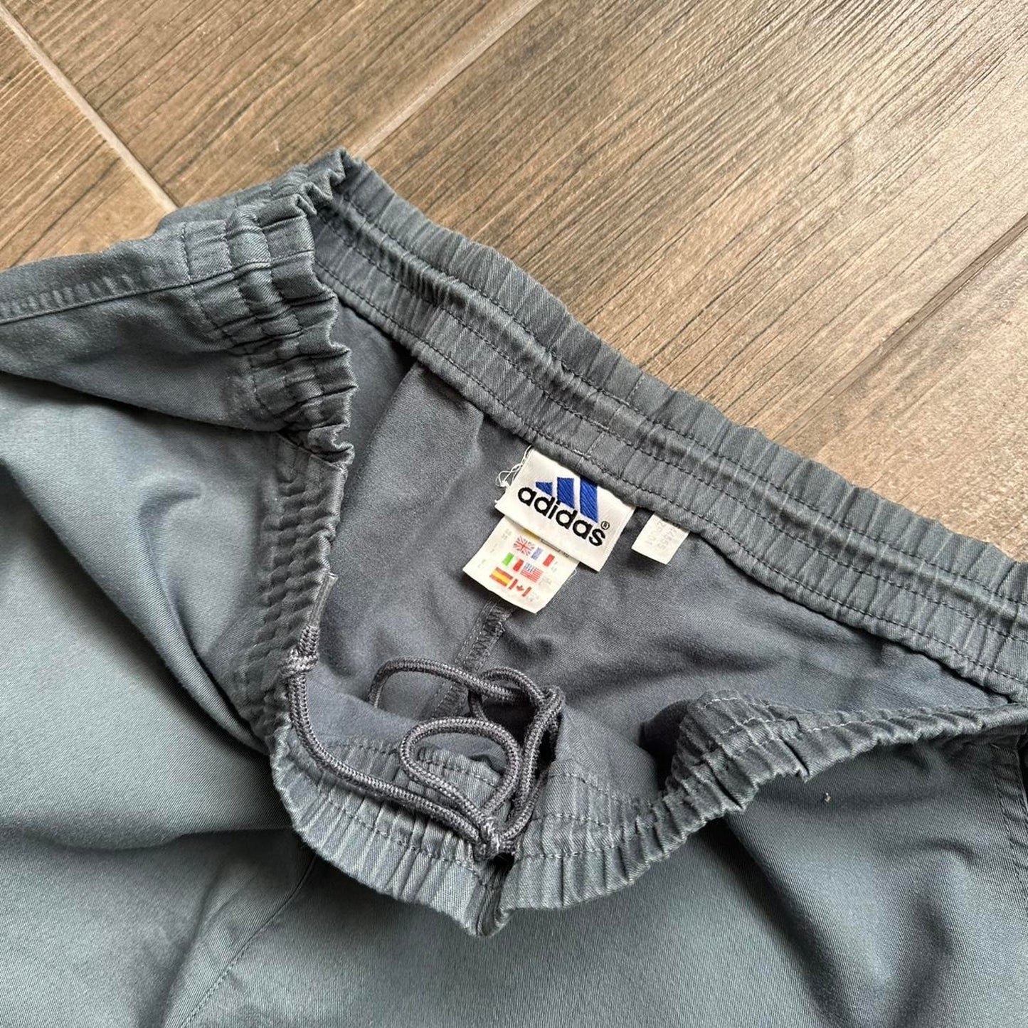 Adidas grey cargo shorts