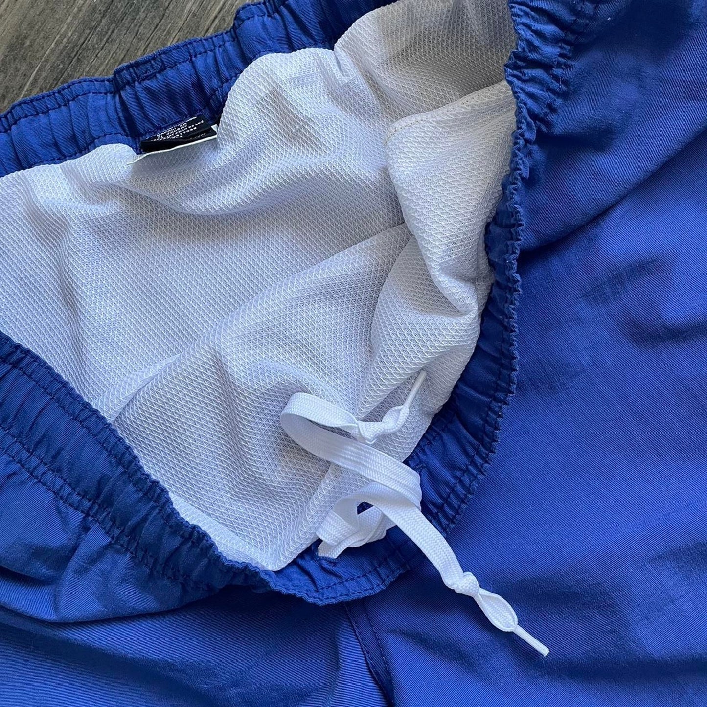 Quiksilver archive blue nylon surf shorts
