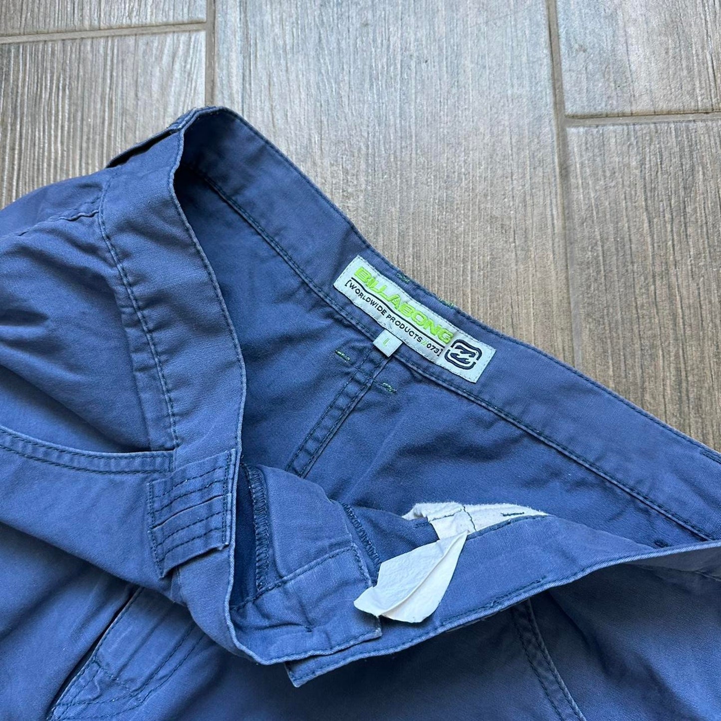 Billabong navy blue baggy shorts
