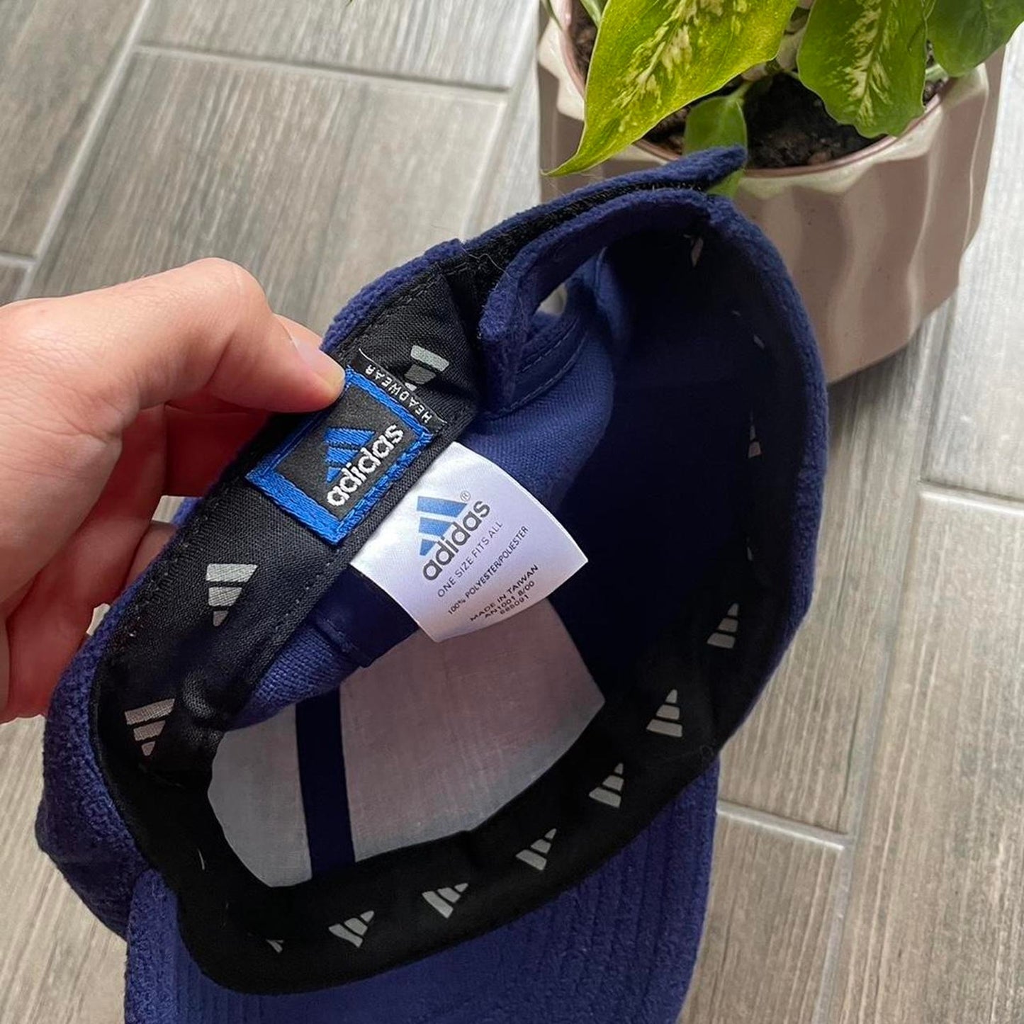 Adidas fleece y2k skate rap cap 🧢