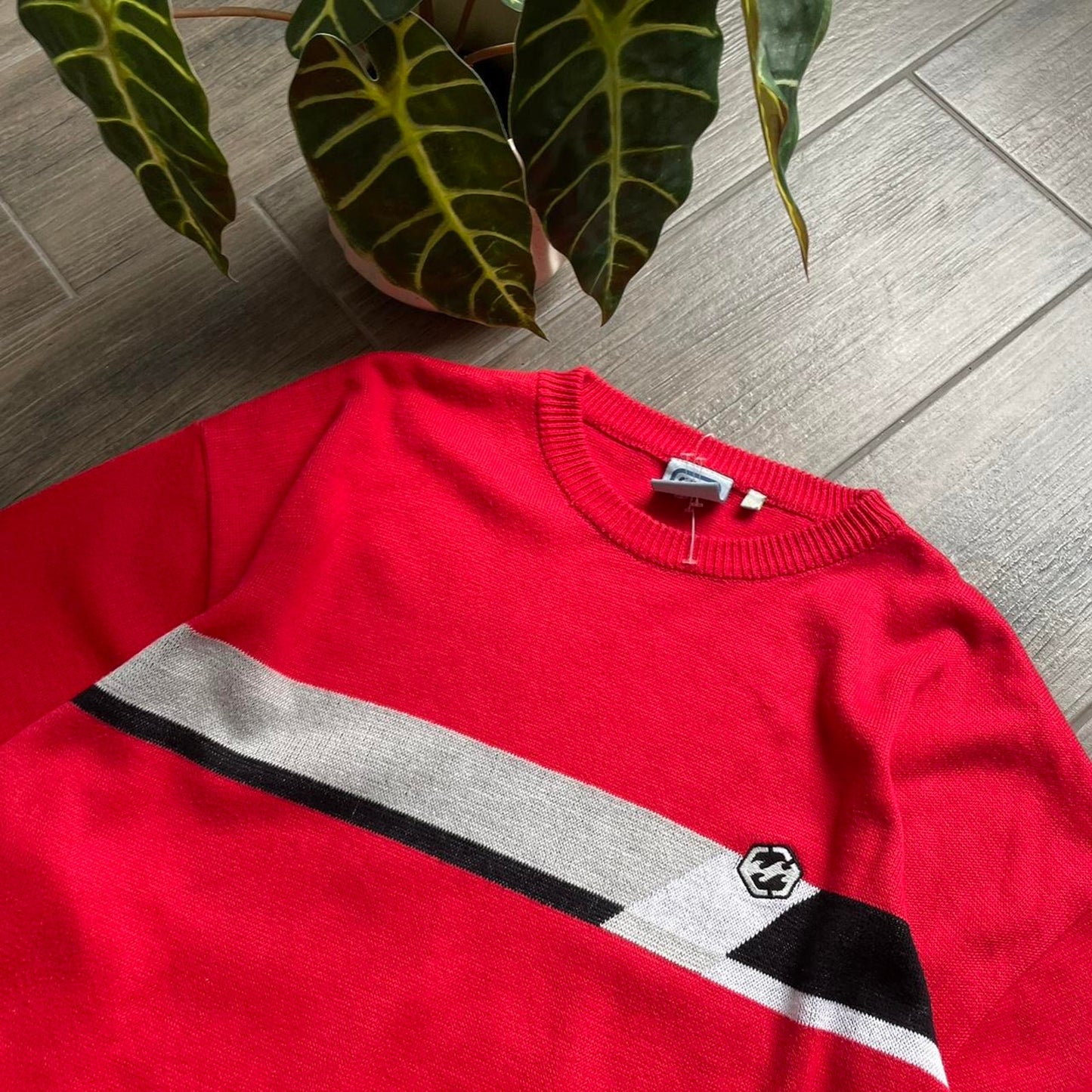 Billabong knitt red y2k baggy jumper