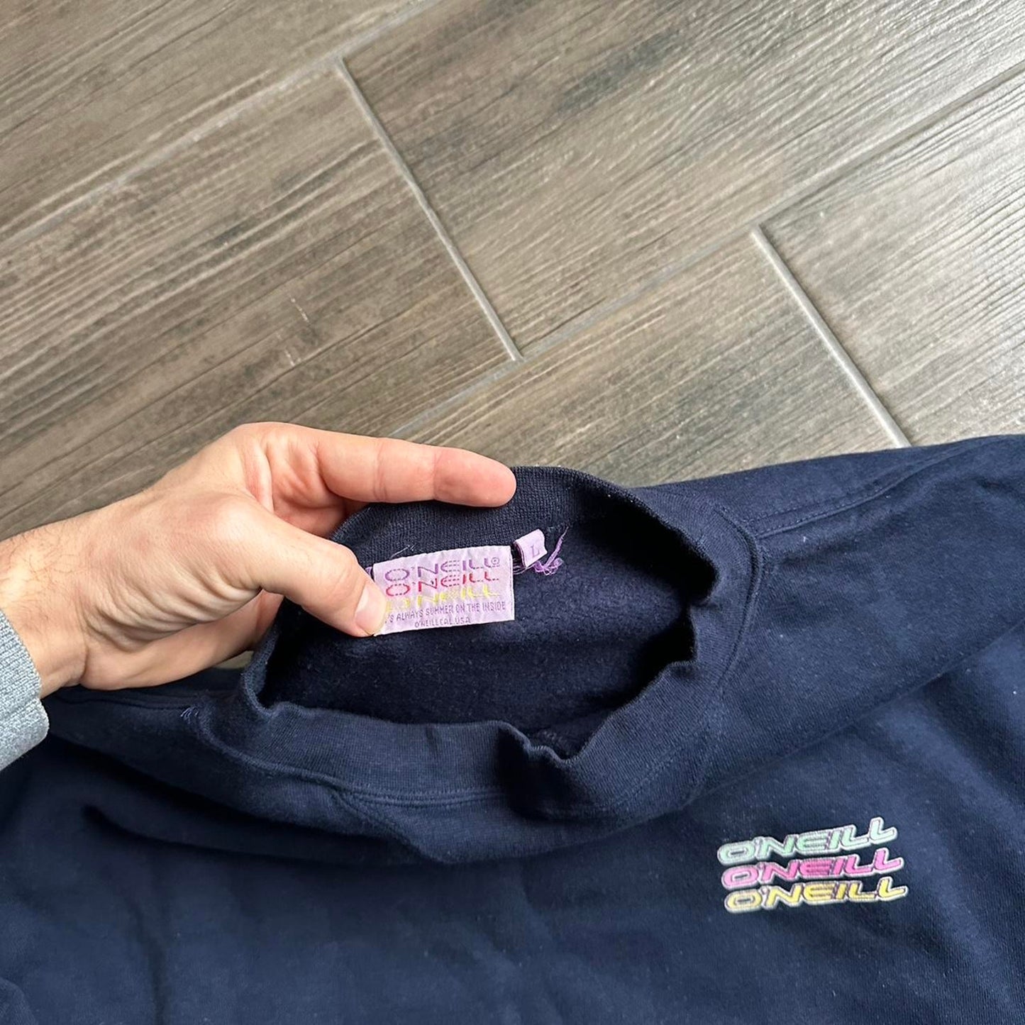 Oneill archive 90s surf-wear baggy L-XL sweatshirt