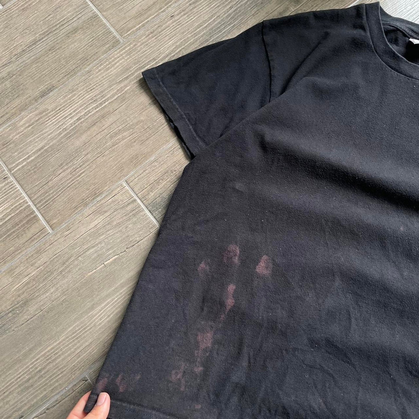 Supreme 100% authentic black tee