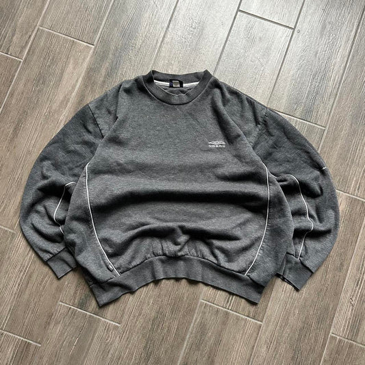 Umbro grey oversized y2k sport XXL sweatshirt