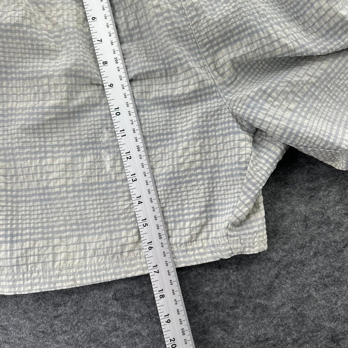 Nike white gray checkered