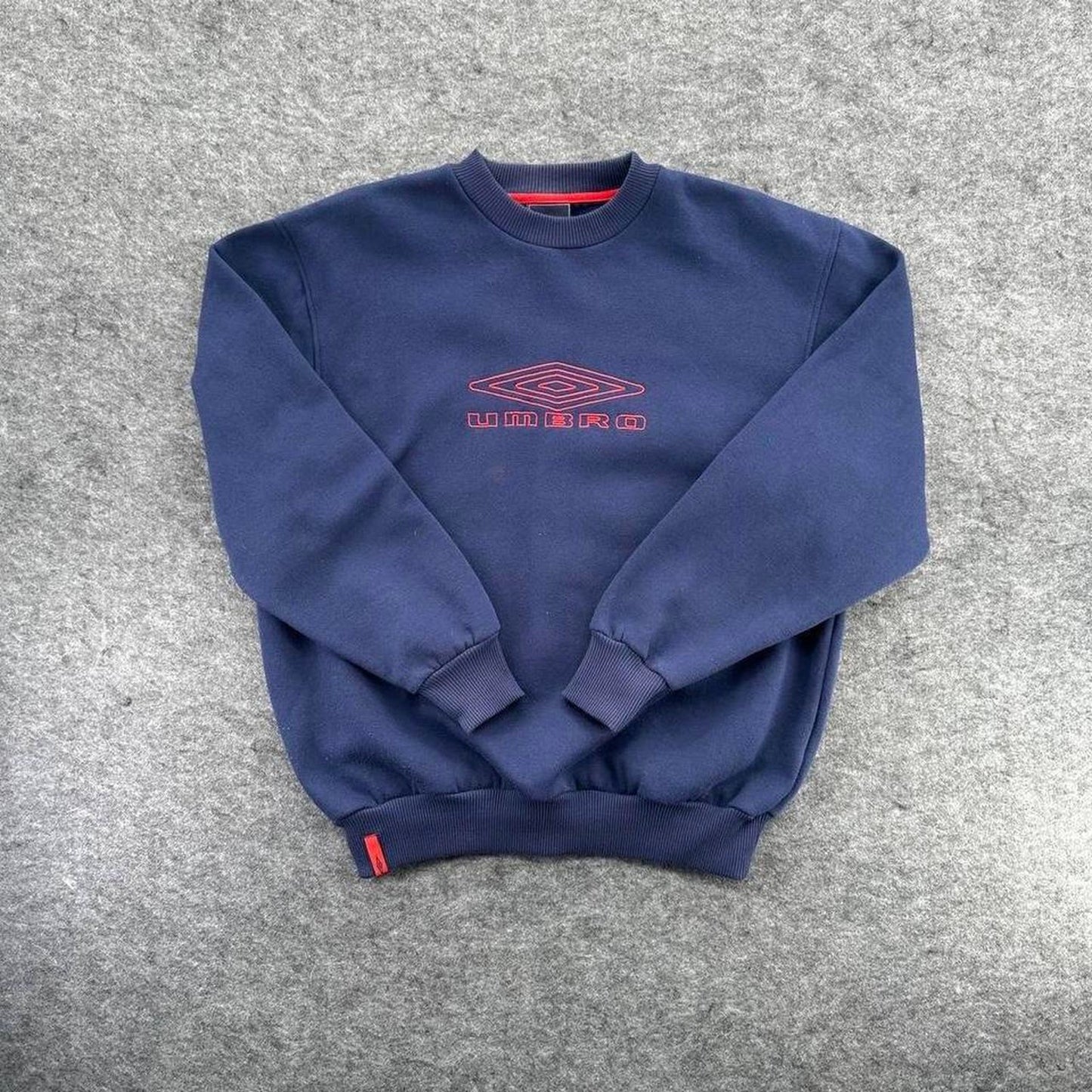 Y2k umbro navy blue crewneck