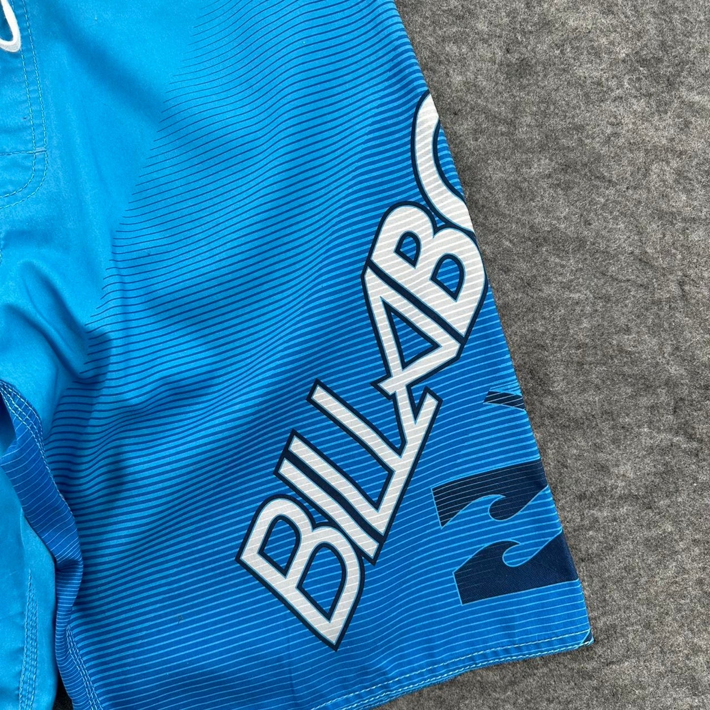 Billabong blue polyester board shorts