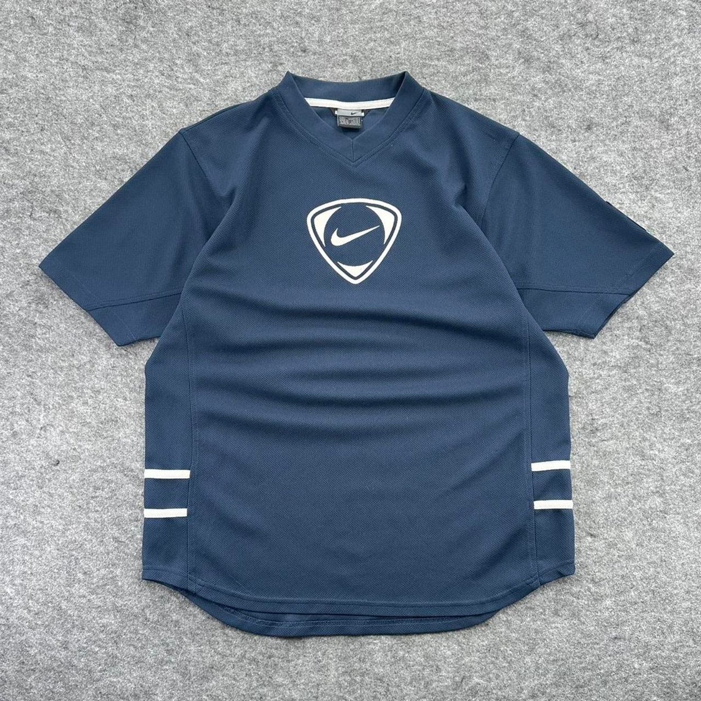 Nike navy blue dri fit jersey