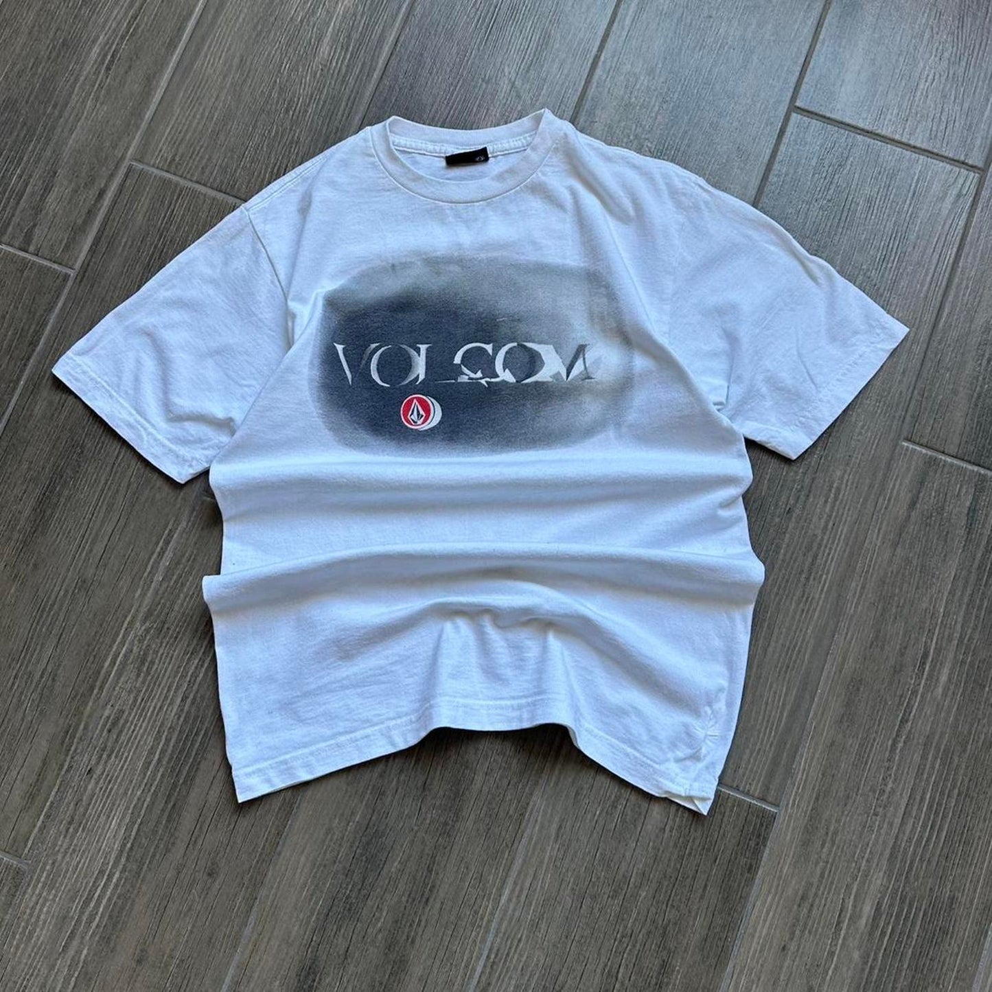Volcom vintage white S t-shirt