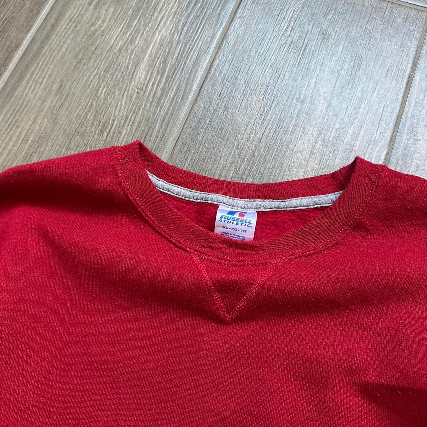 Russel athletic red vintage streetwear