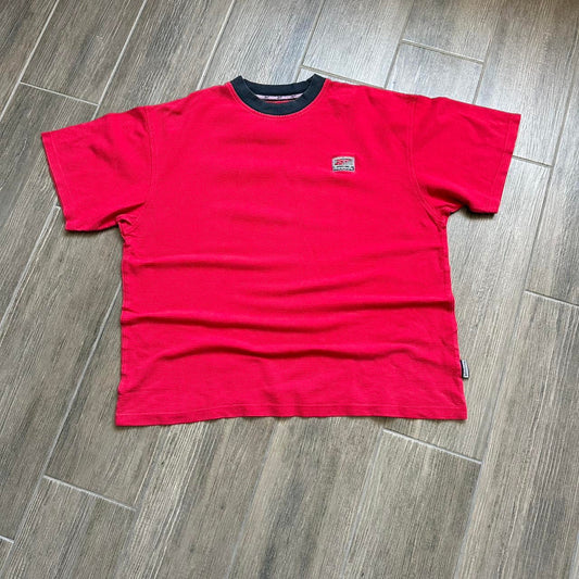 Reebok red vintage 90s tee