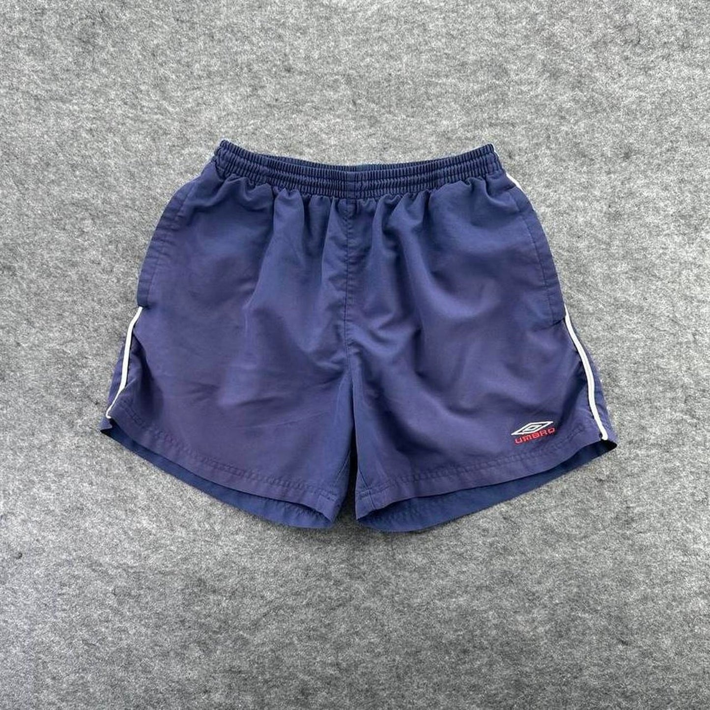 Umbro navy blue shorts with
