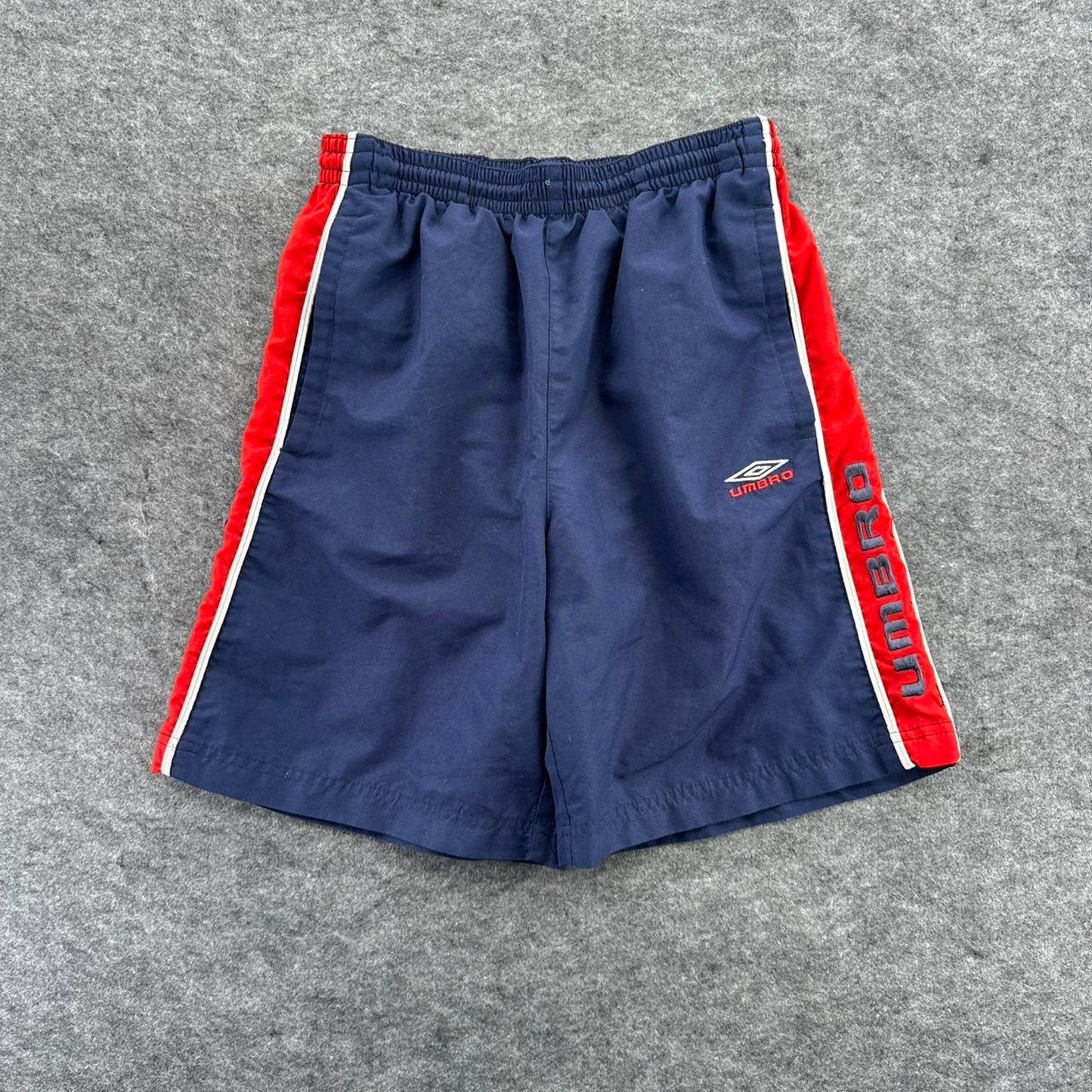 Umbro navy blue shorts with