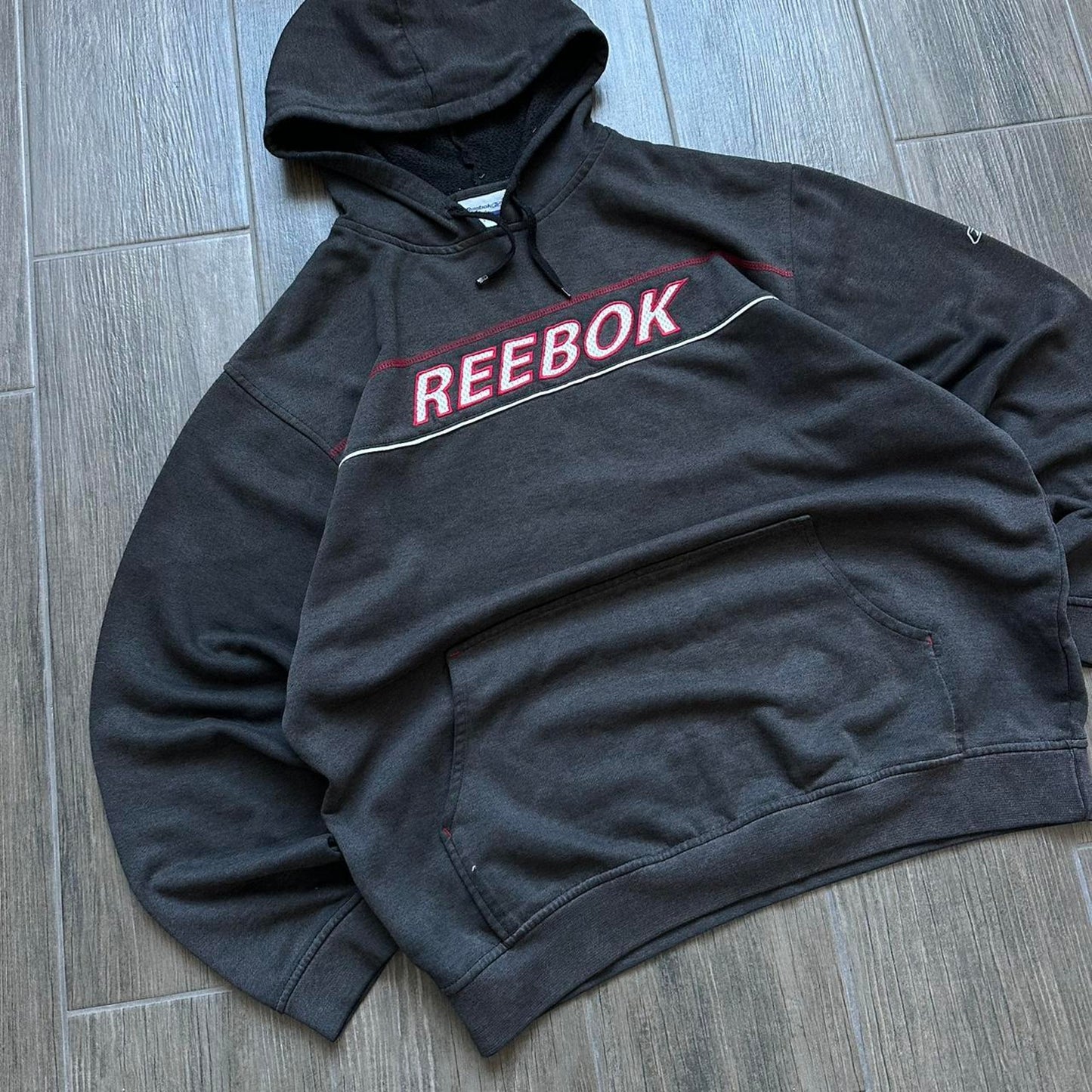 Reebok y2k baggy hoodie