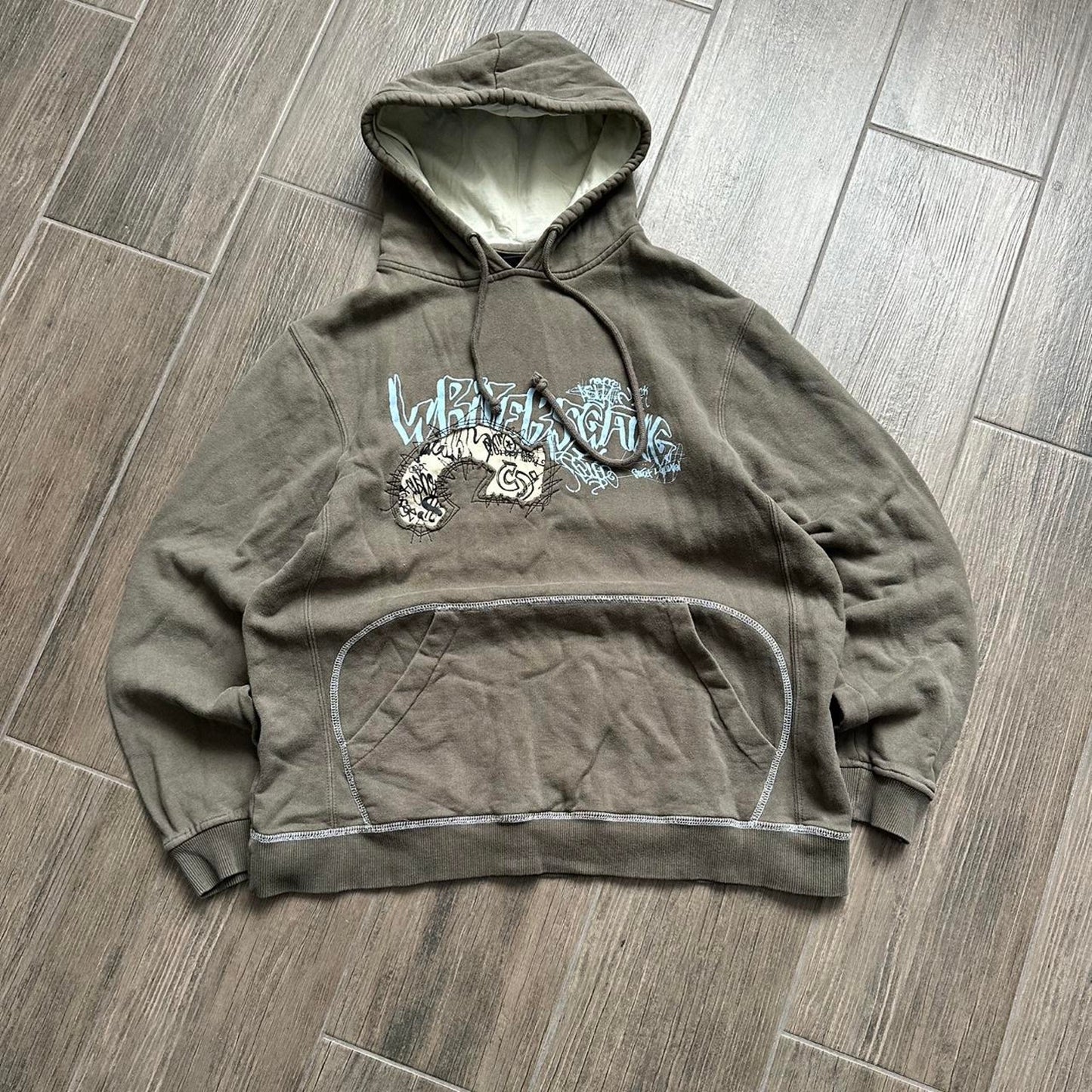 Y2k skater style baggy hoodie