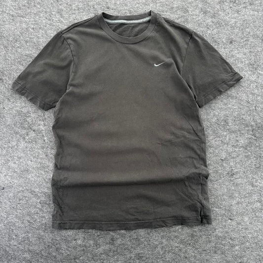 Nike brown cotton t shirt with