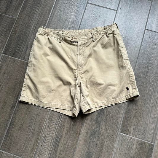Polo Ralph Lauren tan cargo vintage shorts